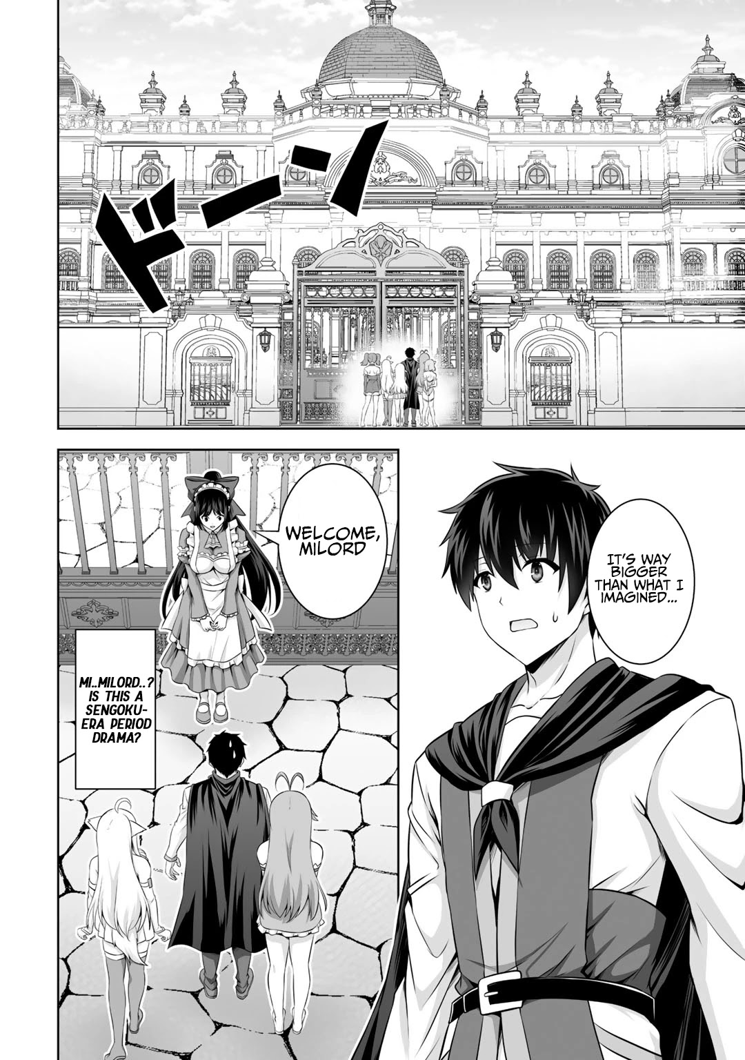 Kami no Techigai de Shindara Zumi de Isekai ni Hourikomare Mashita Chapter 11 page 3 - Chapter 11