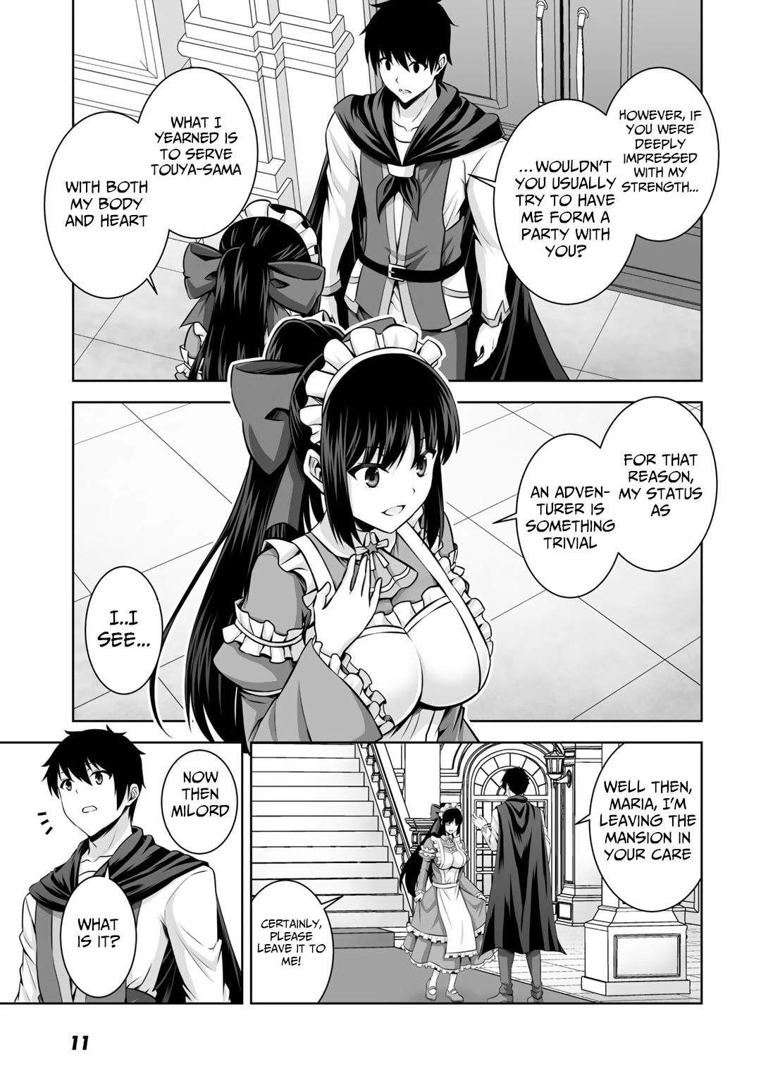 Kami no Techigai de Shindara Zumi de Isekai ni Hourikomare Mashita Chapter 11 page 8 - Chapter 11