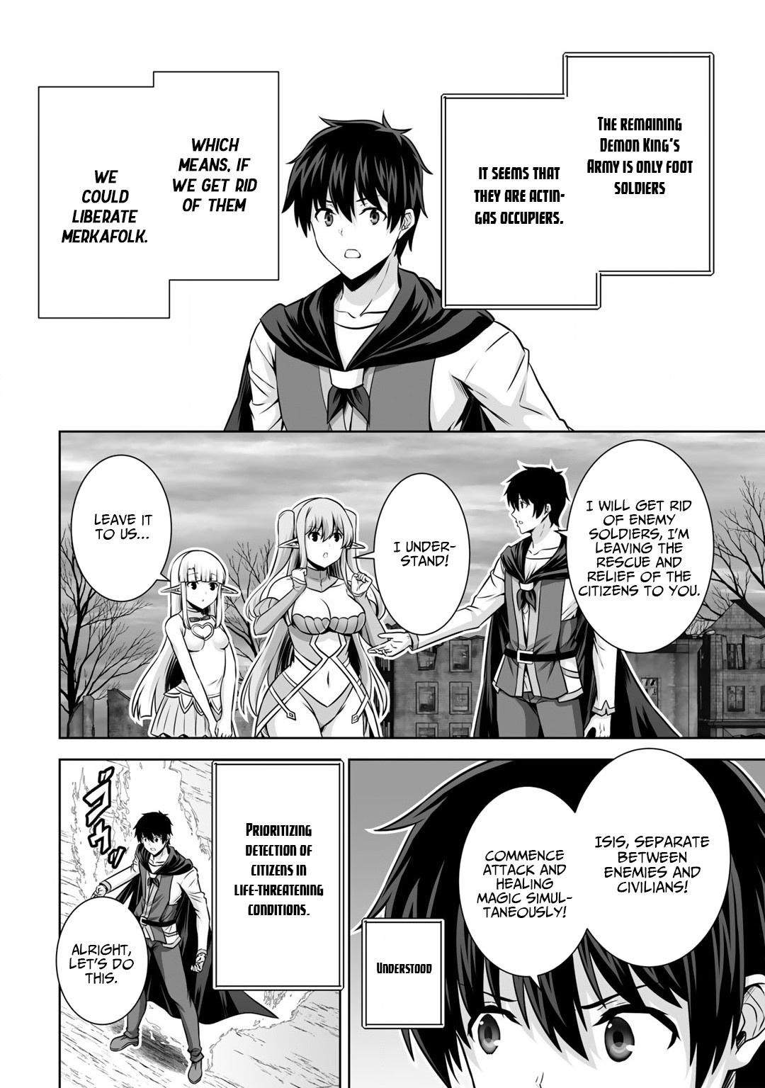 Kami no Techigai de Shindara Zumi de Isekai ni Hourikomare Mashita Chapter 21 page 24 - Chapter 21
