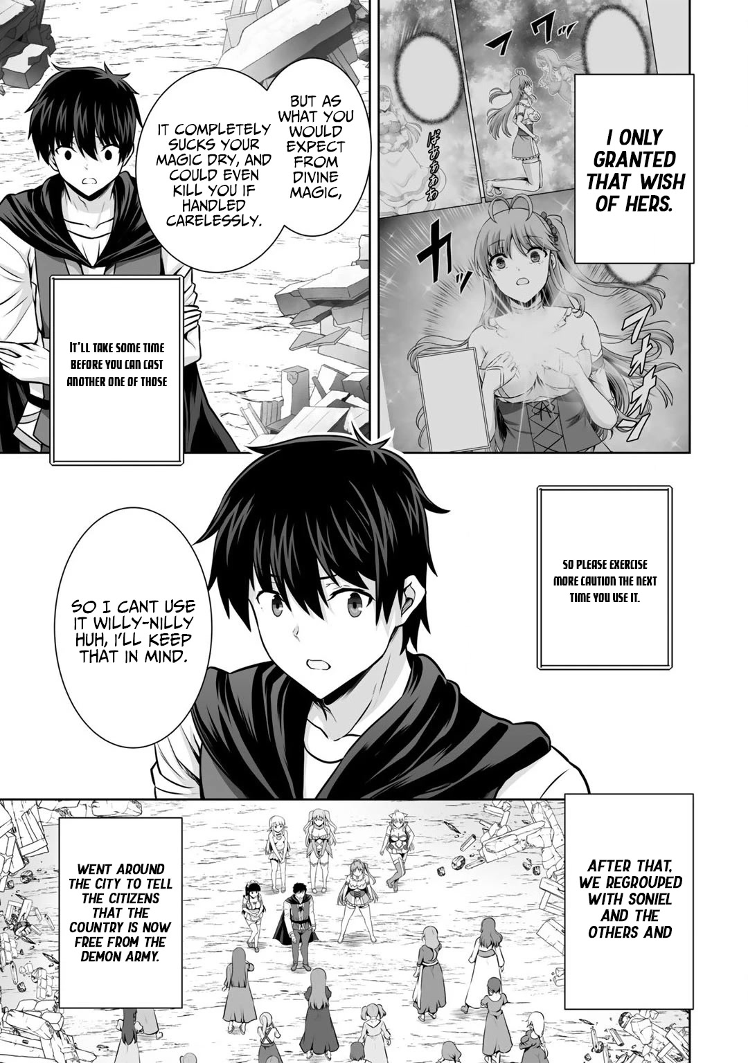 Kami no Techigai de Shindara Zumi de Isekai ni Hourikomare Mashita Chapter 22 page 14 - Chapter 22