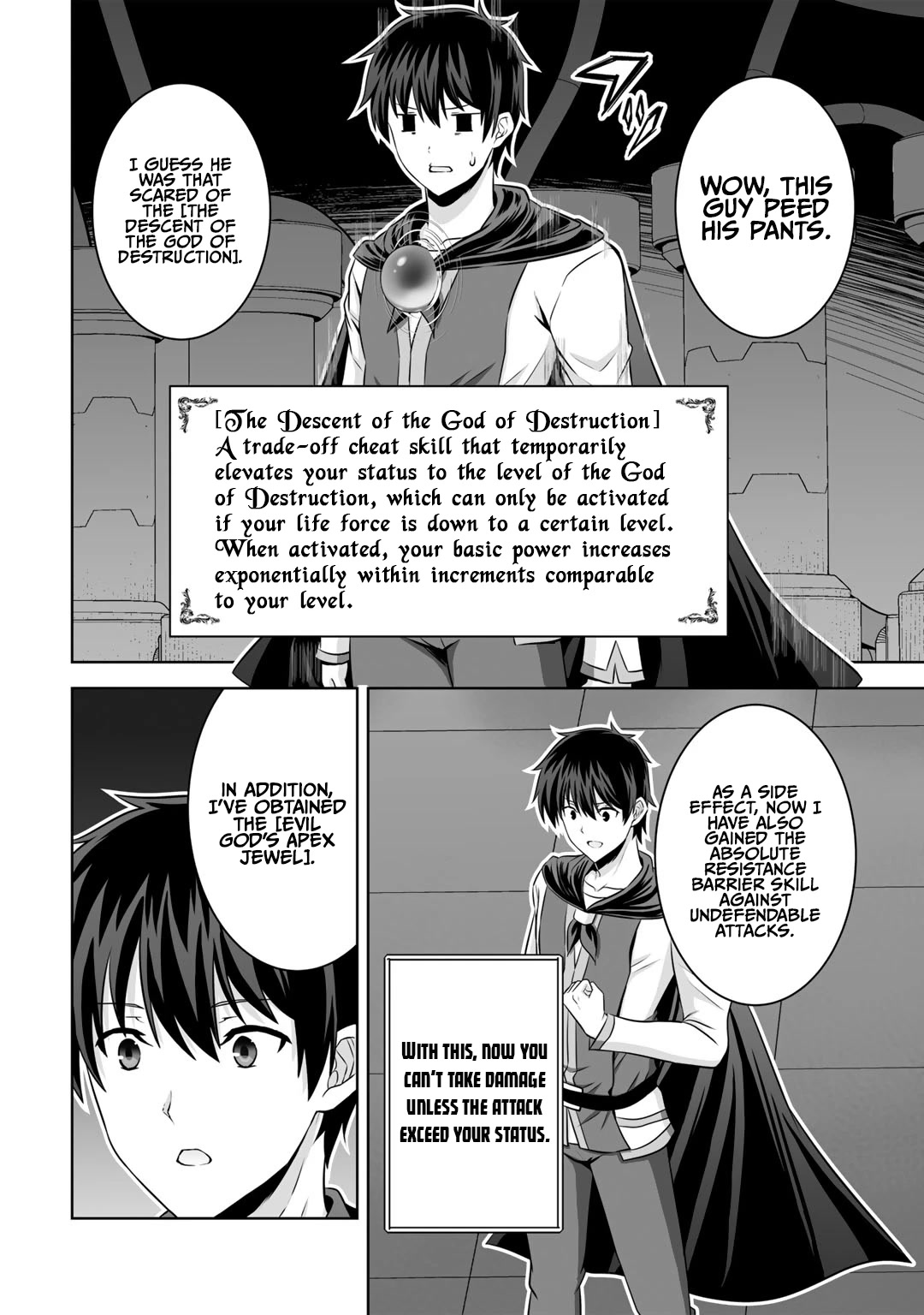 Kami no Techigai de Shindara Zumi de Isekai ni Hourikomare Mashita Chapter 27 page 4 - Chapter 27