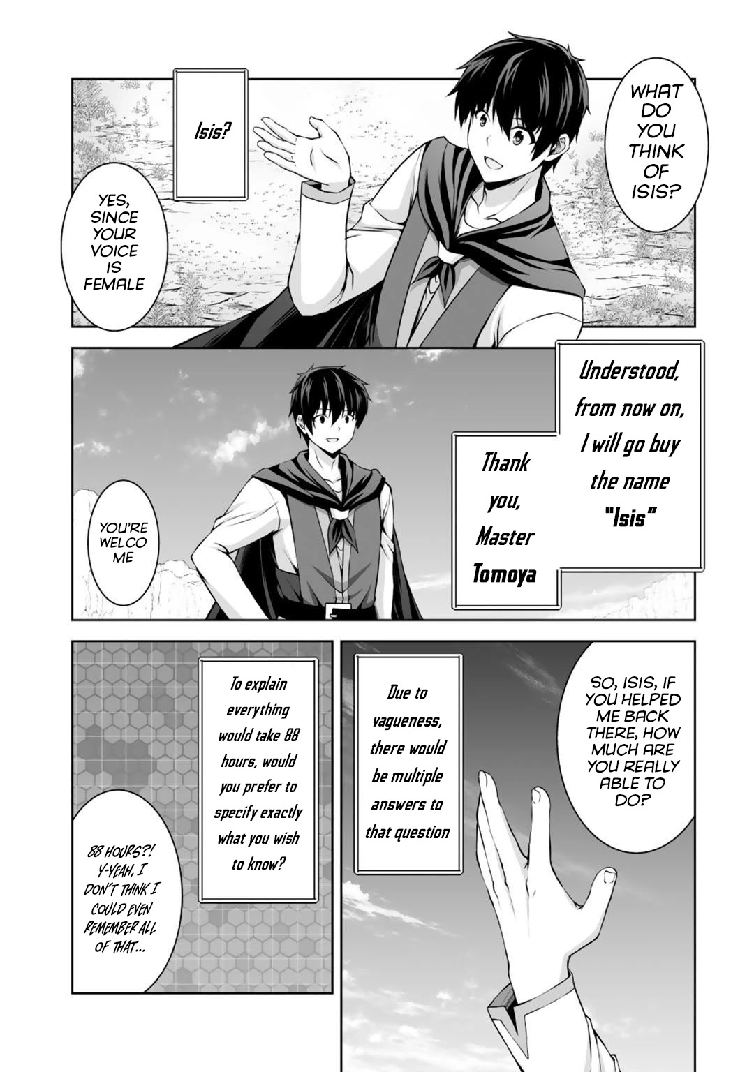 Kami no Techigai de Shindara Zumi de Isekai ni Hourikomare Mashita Chapter 3 page 14 - Chapter 3