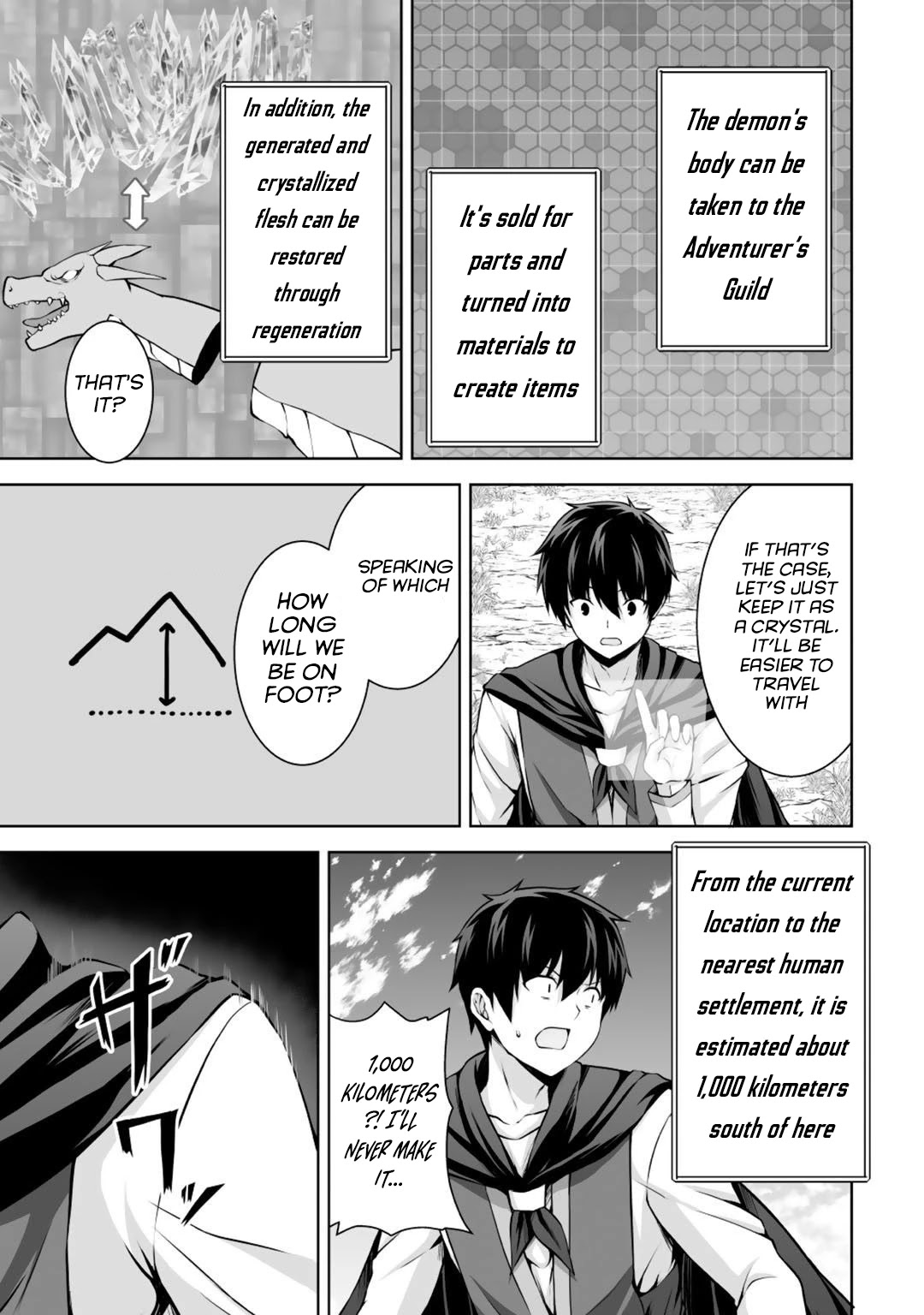 Kami no Techigai de Shindara Zumi de Isekai ni Hourikomare Mashita Chapter 3 page 18 - Chapter 3