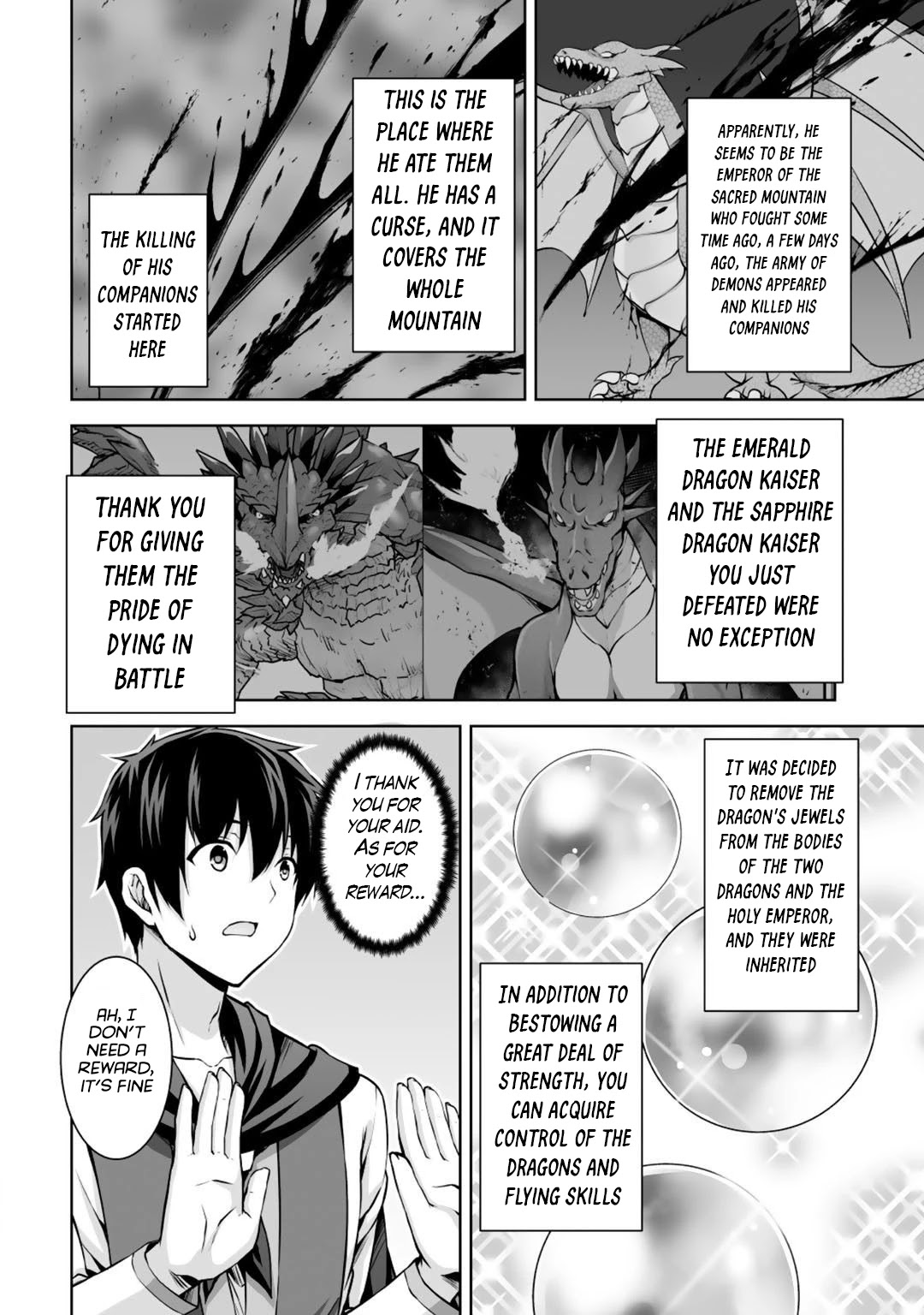 Kami no Techigai de Shindara Zumi de Isekai ni Hourikomare Mashita Chapter 3 page 25 - Chapter 3