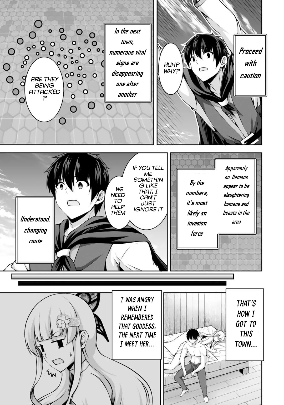 Kami no Techigai de Shindara Zumi de Isekai ni Hourikomare Mashita Chapter 3 page 30 - Chapter 3