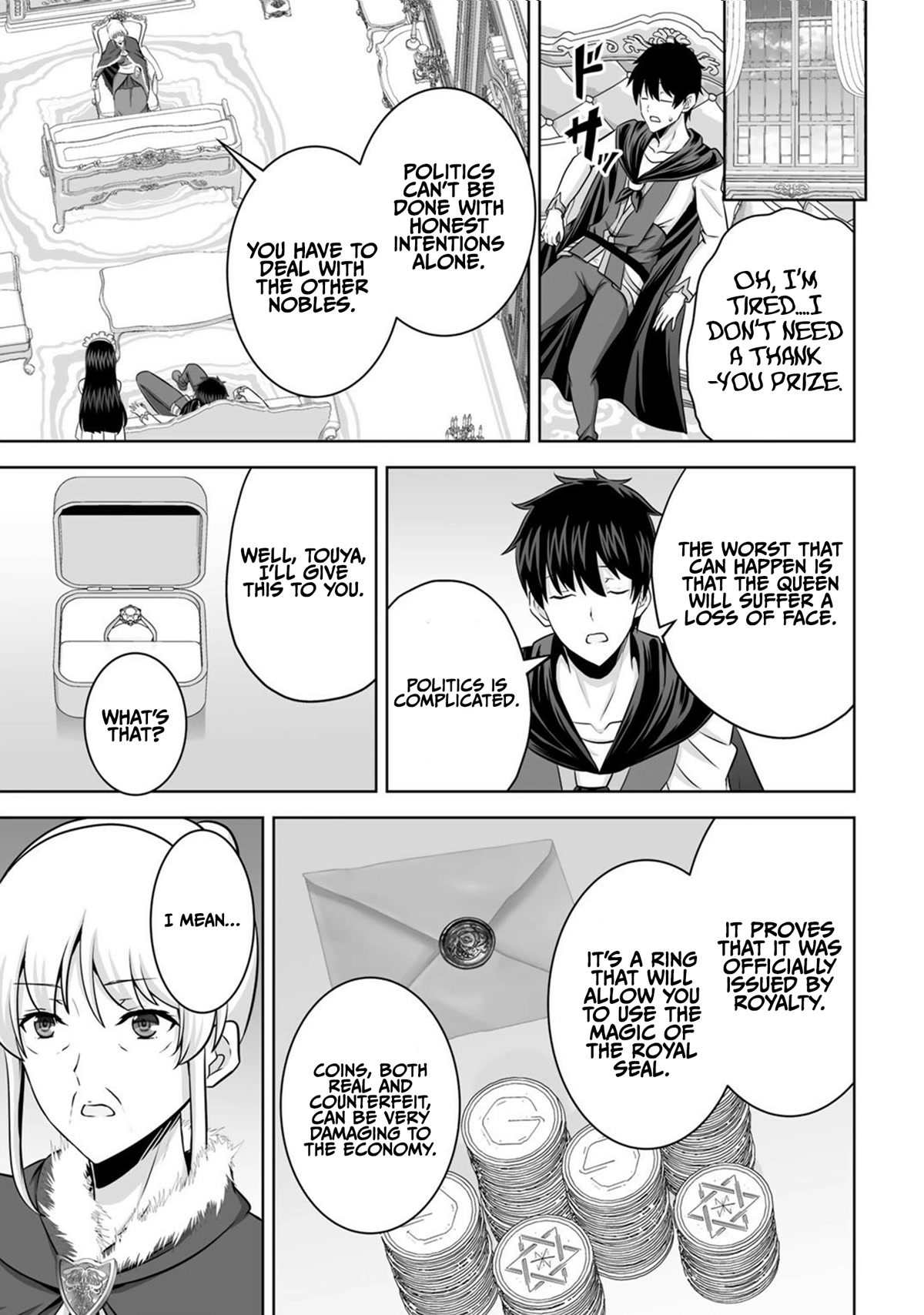 Kami no Techigai de Shindara Zumi de Isekai ni Hourikomare Mashita Chapter 30 page 17 - Chapter 30