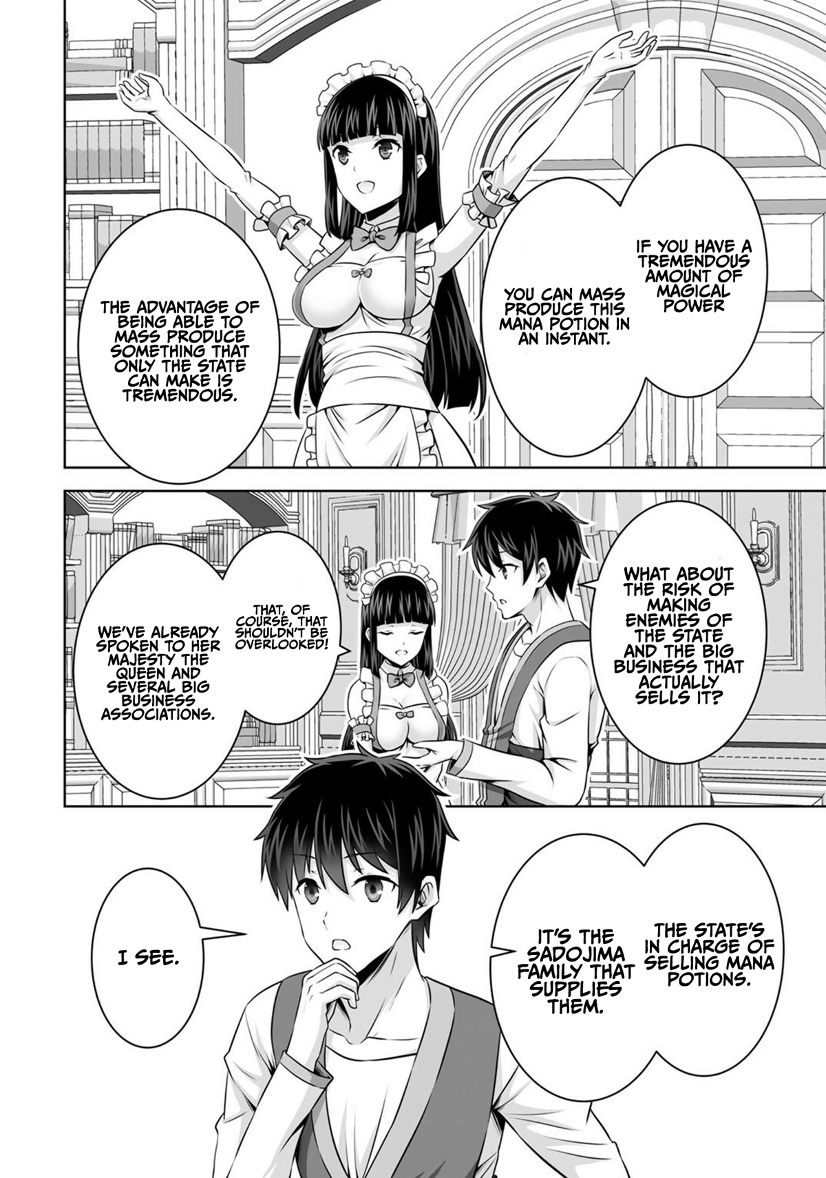 Kami no Techigai de Shindara Zumi de Isekai ni Hourikomare Mashita Chapter 30 page 34 - Chapter 30