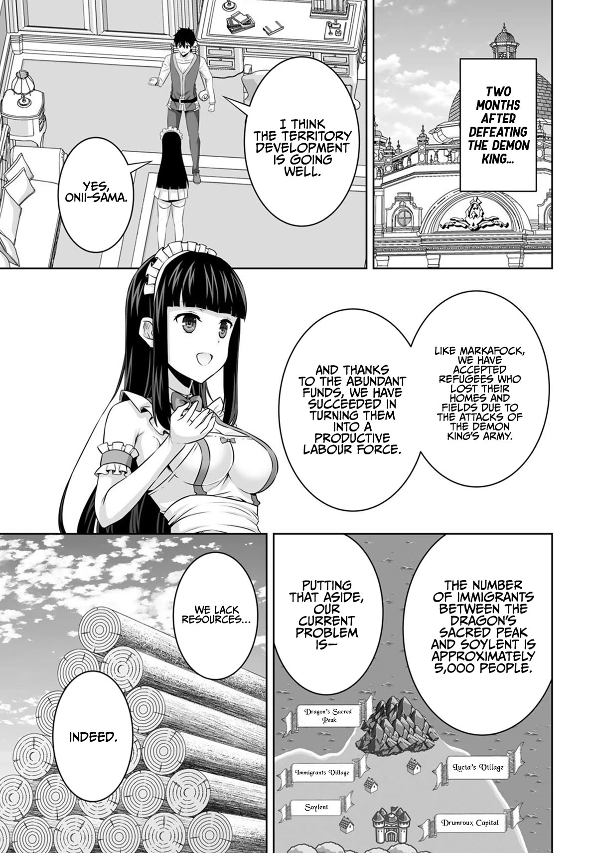 Kami no Techigai de Shindara Zumi de Isekai ni Hourikomare Mashita Chapter 31 page 18 - Chapter 31