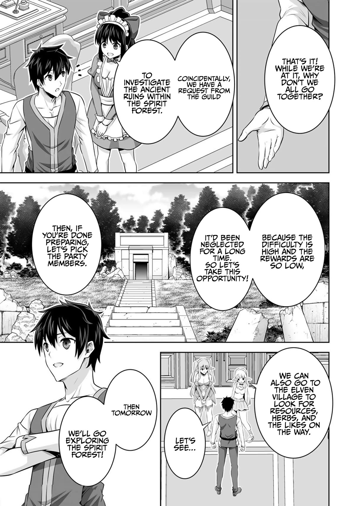 Kami no Techigai de Shindara Zumi de Isekai ni Hourikomare Mashita Chapter 31 page 22 - Chapter 31