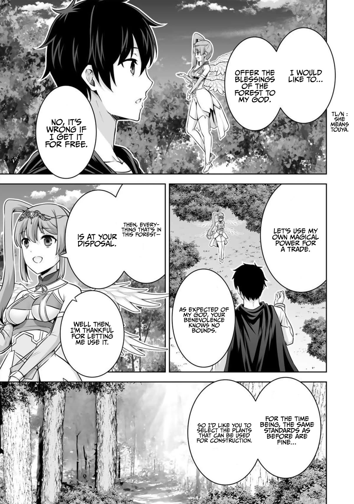 Kami no Techigai de Shindara Zumi de Isekai ni Hourikomare Mashita Chapter 32 page 18 - Chapter 32