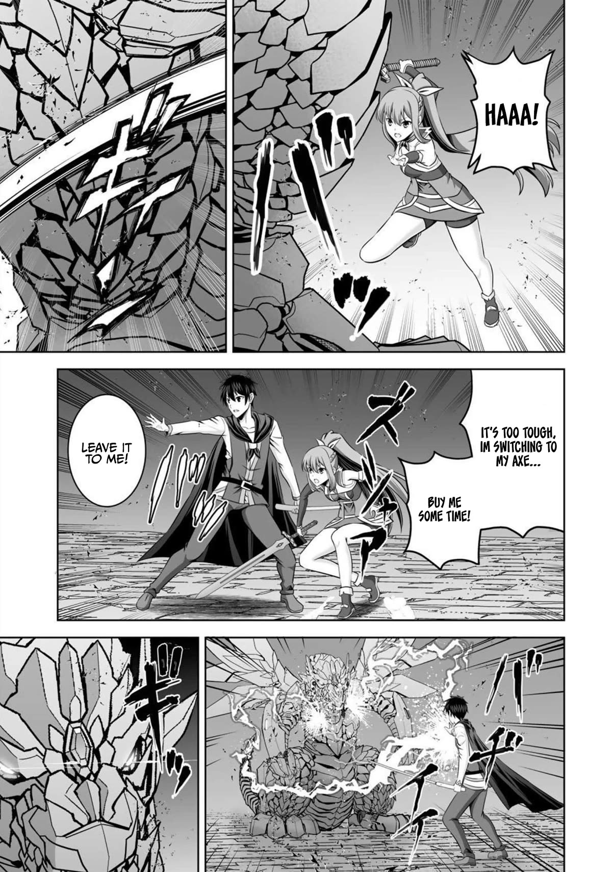 Kami no Techigai de Shindara Zumi de Isekai ni Hourikomare Mashita Chapter 33 page 28 - Chapter 33