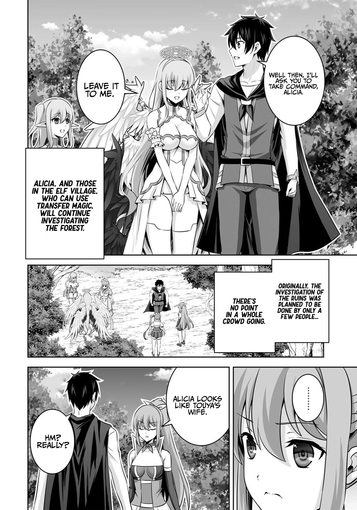 Kami no Techigai de Shindara Zumi de Isekai ni Hourikomare Mashita Chapter 33 page 3 - Chapter 33