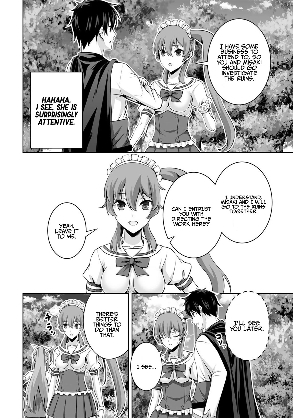Kami no Techigai de Shindara Zumi de Isekai ni Hourikomare Mashita Chapter 33 page 5 - Chapter 33