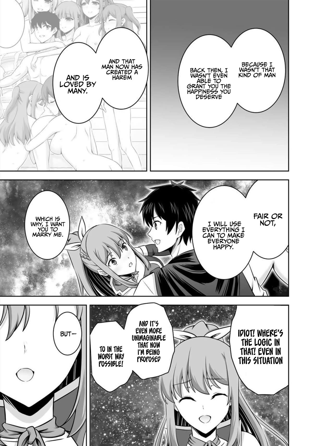 Kami no Techigai de Shindara Zumi de Isekai ni Hourikomare Mashita Chapter 34 page 16 - Chapter 34