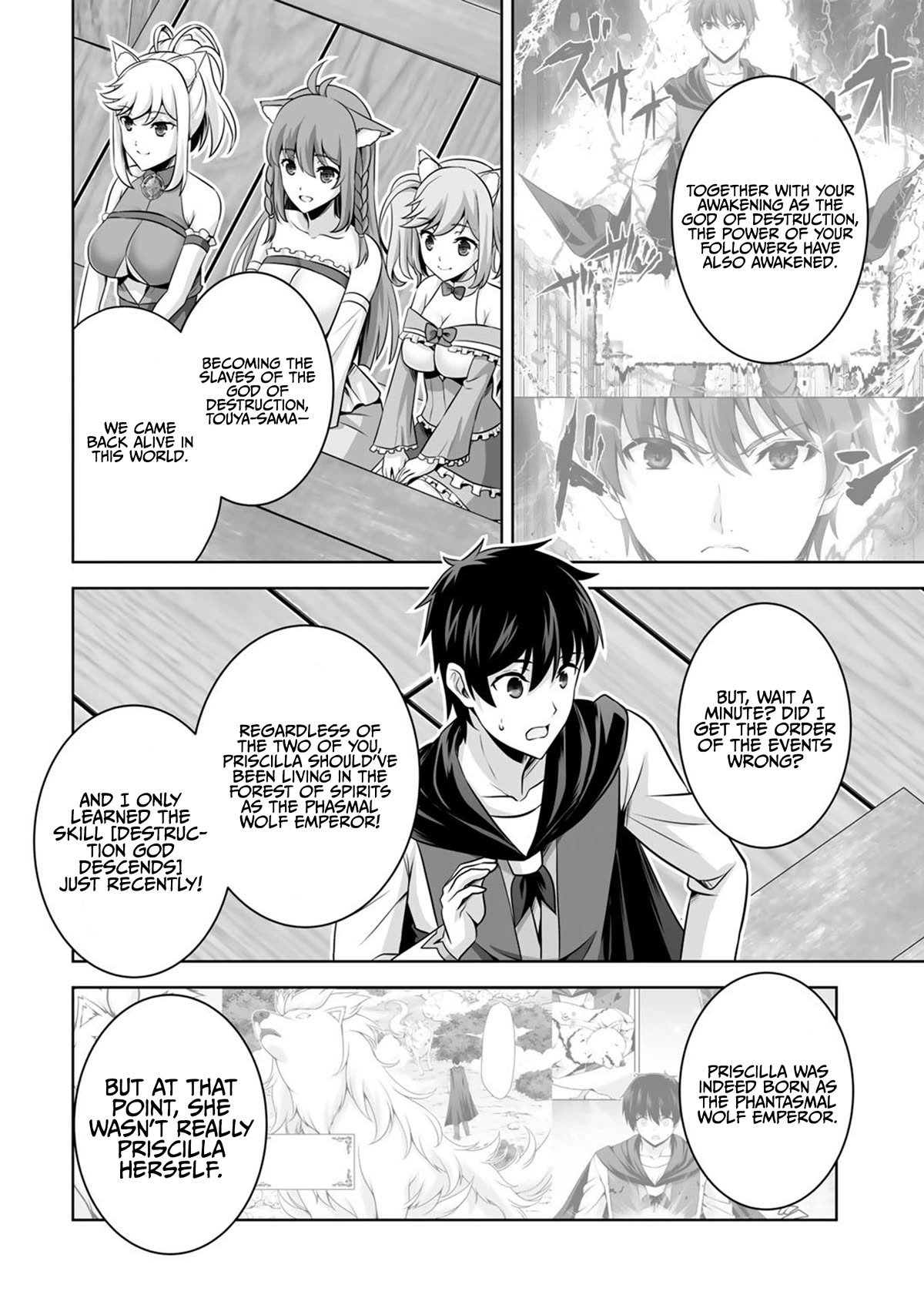 Kami no Techigai de Shindara Zumi de Isekai ni Hourikomare Mashita Chapter 35 page 17 - Chapter 35