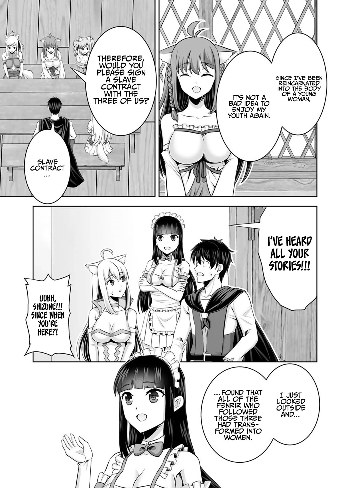Kami no Techigai de Shindara Zumi de Isekai ni Hourikomare Mashita Chapter 35 page 28 - Chapter 35