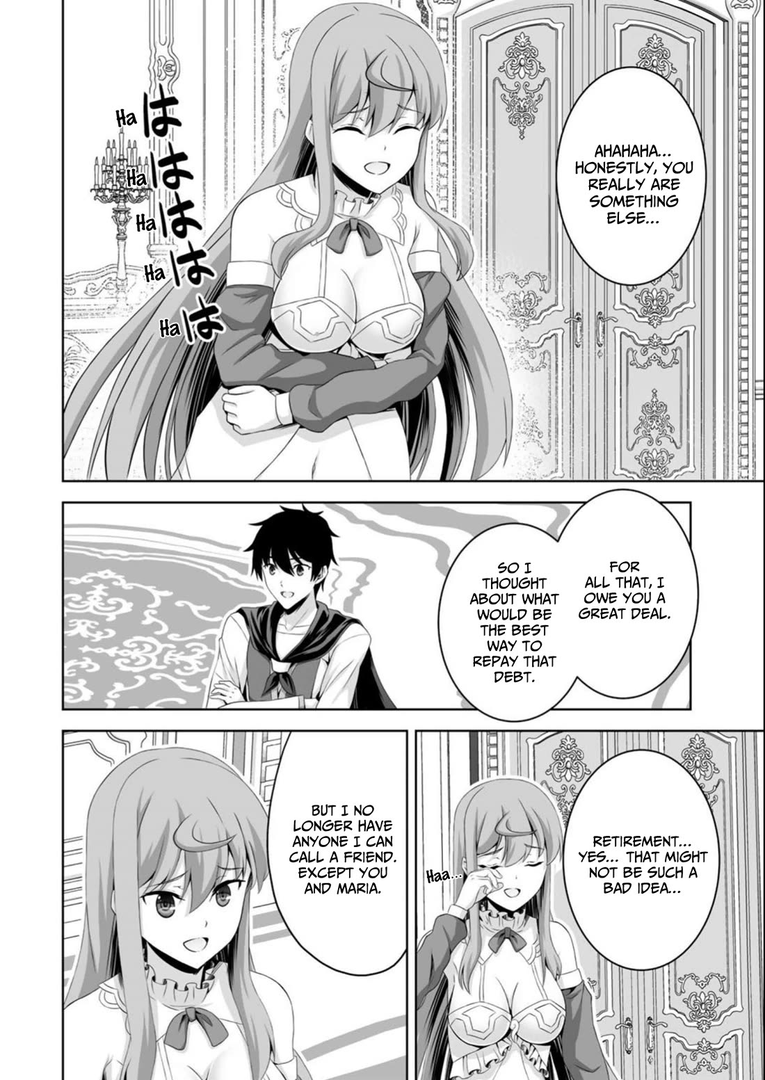 Kami no Techigai de Shindara Zumi de Isekai ni Hourikomare Mashita Chapter 38 page 13 - Chapter 38