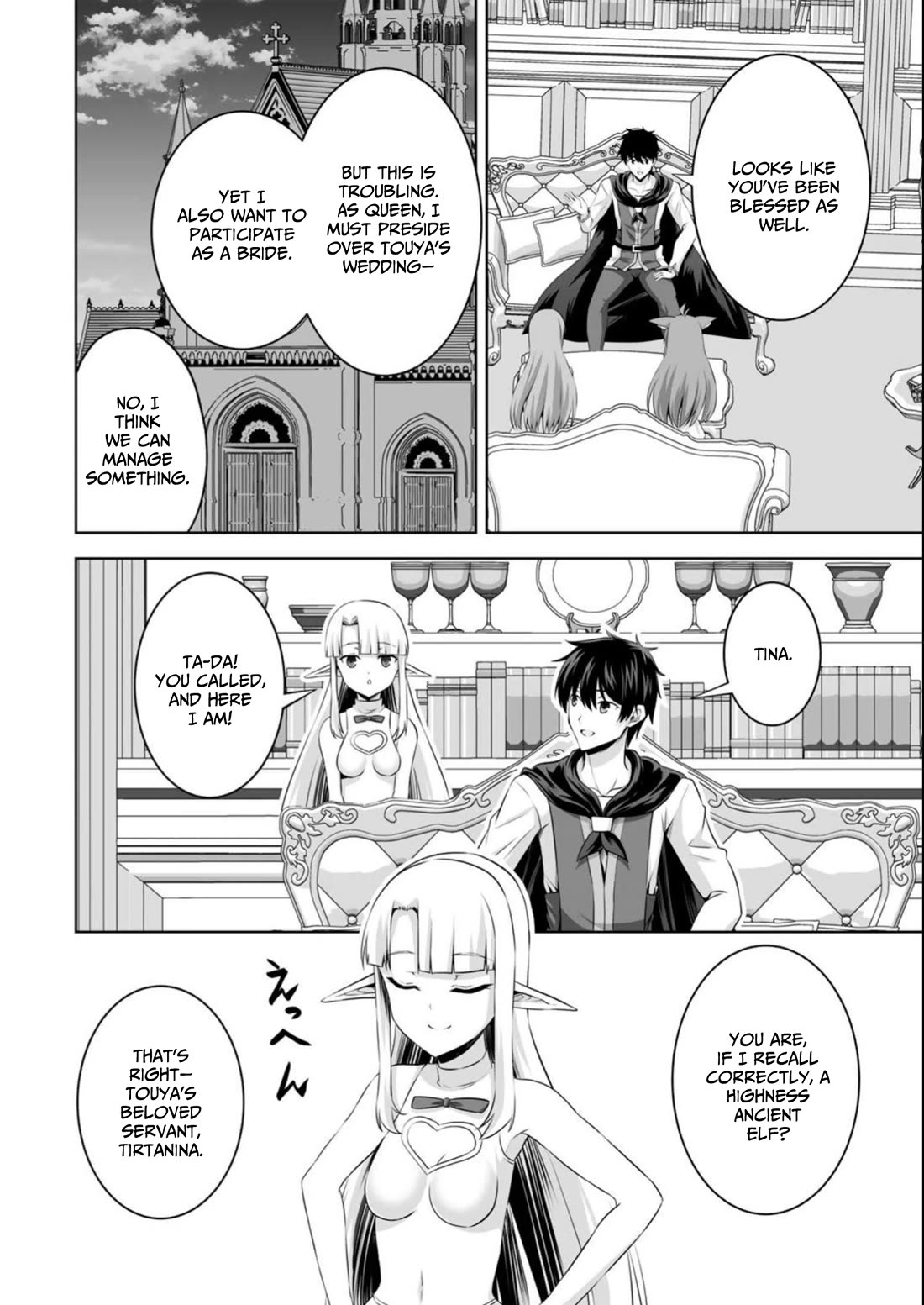 Kami no Techigai de Shindara Zumi de Isekai ni Hourikomare Mashita Chapter 38 page 21 - Chapter 38