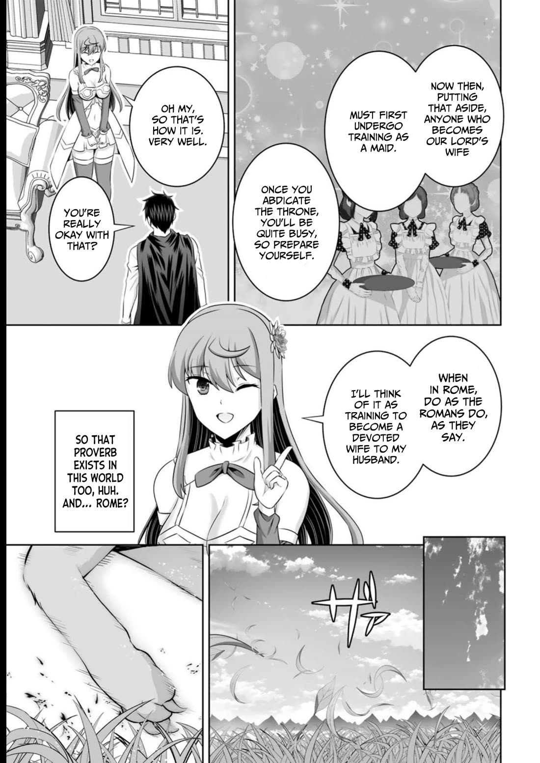 Kami no Techigai de Shindara Zumi de Isekai ni Hourikomare Mashita Chapter 38 page 28 - Chapter 38