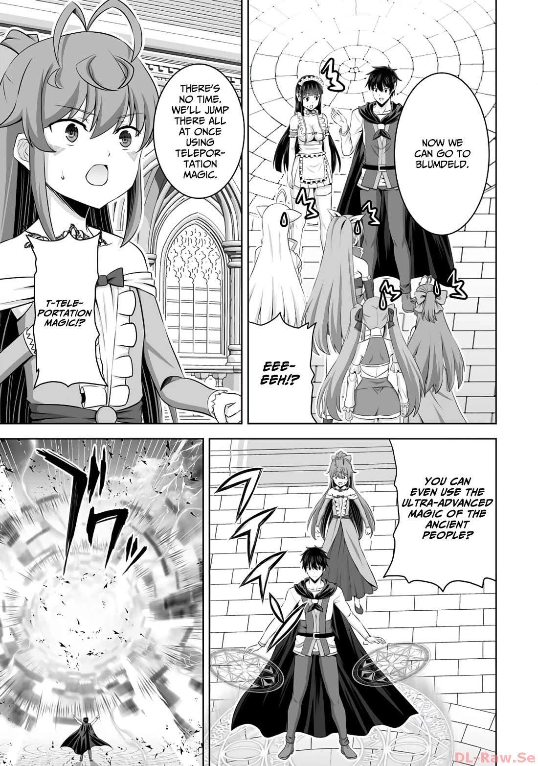 Kami no Techigai de Shindara Zumi de Isekai ni Hourikomare Mashita Chapter 40 page 13 - Chapter 40