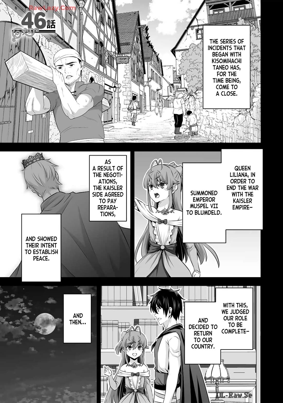 Kami no Techigai de Shindara Zumi de Isekai ni Hourikomare Mashita Chapter 46 page 2 - Chapter 46