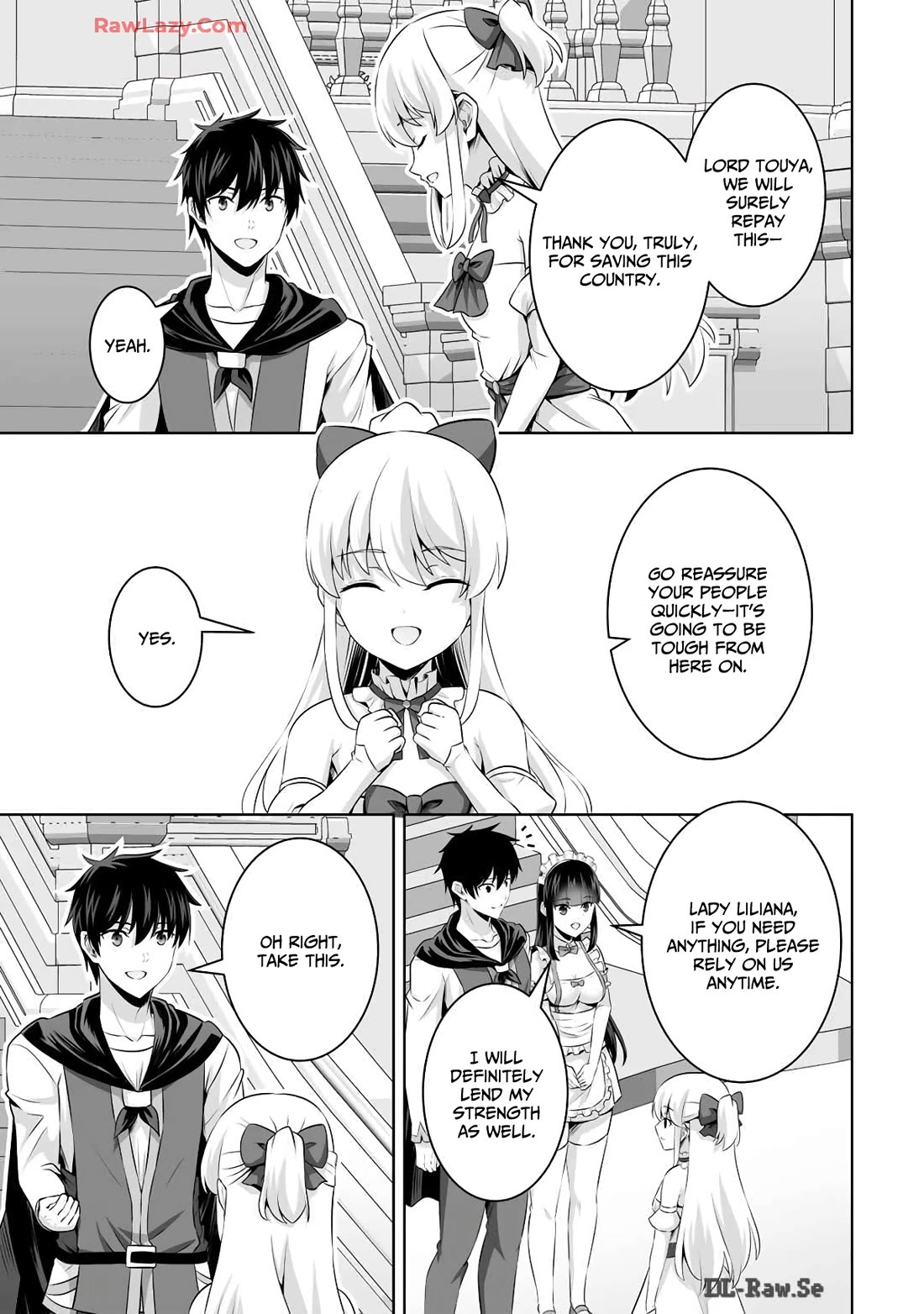 Kami no Techigai de Shindara Zumi de Isekai ni Hourikomare Mashita Chapter 47 page 12 - Chapter 47