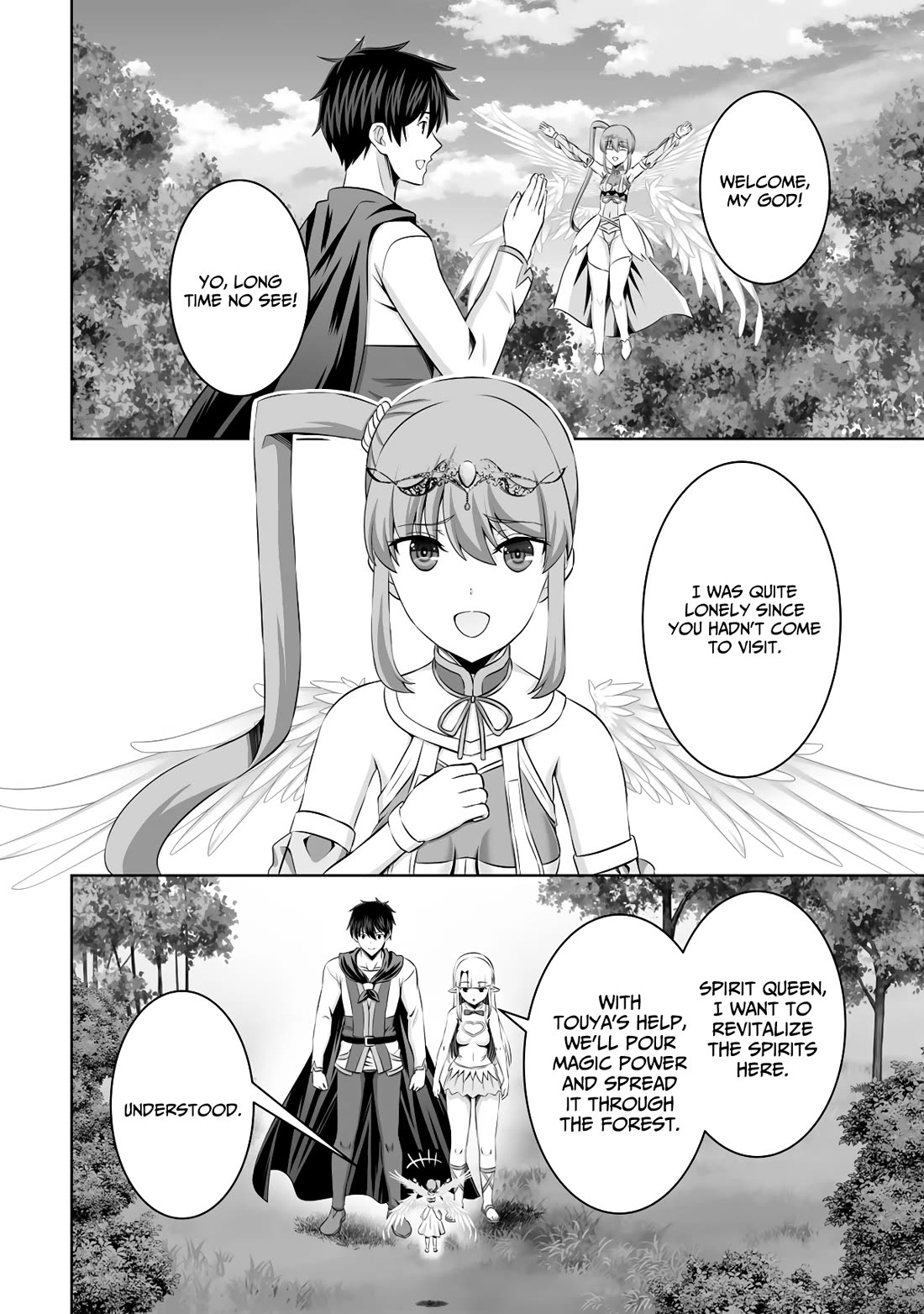 Kami no Techigai de Shindara Zumi de Isekai ni Hourikomare Mashita Chapter 50 page 27 - Chapter 50