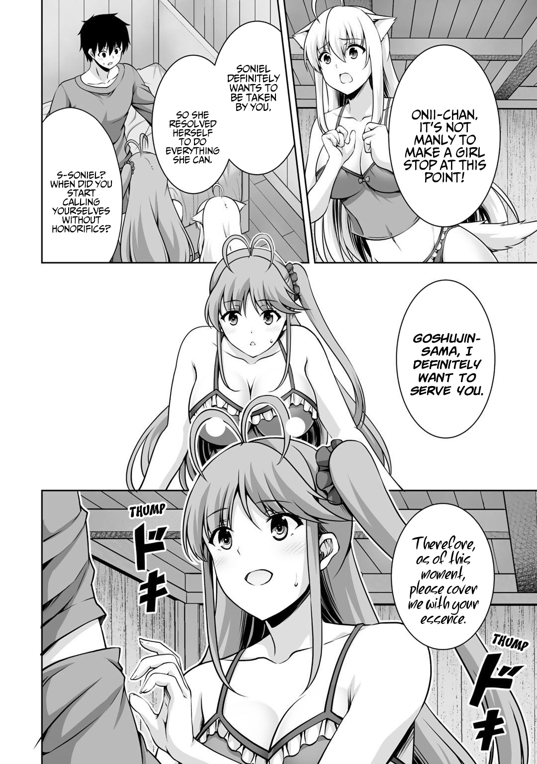 Kami no Techigai de Shindara Zumi de Isekai ni Hourikomare Mashita Chapter 6 page 11 - Chapter 6
