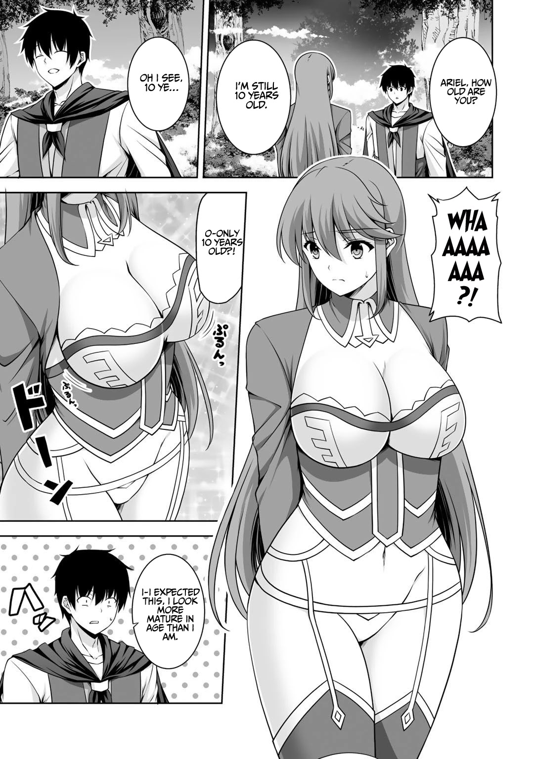 Kami no Techigai de Shindara Zumi de Isekai ni Hourikomare Mashita Chapter 7 page 4 - Chapter 7
