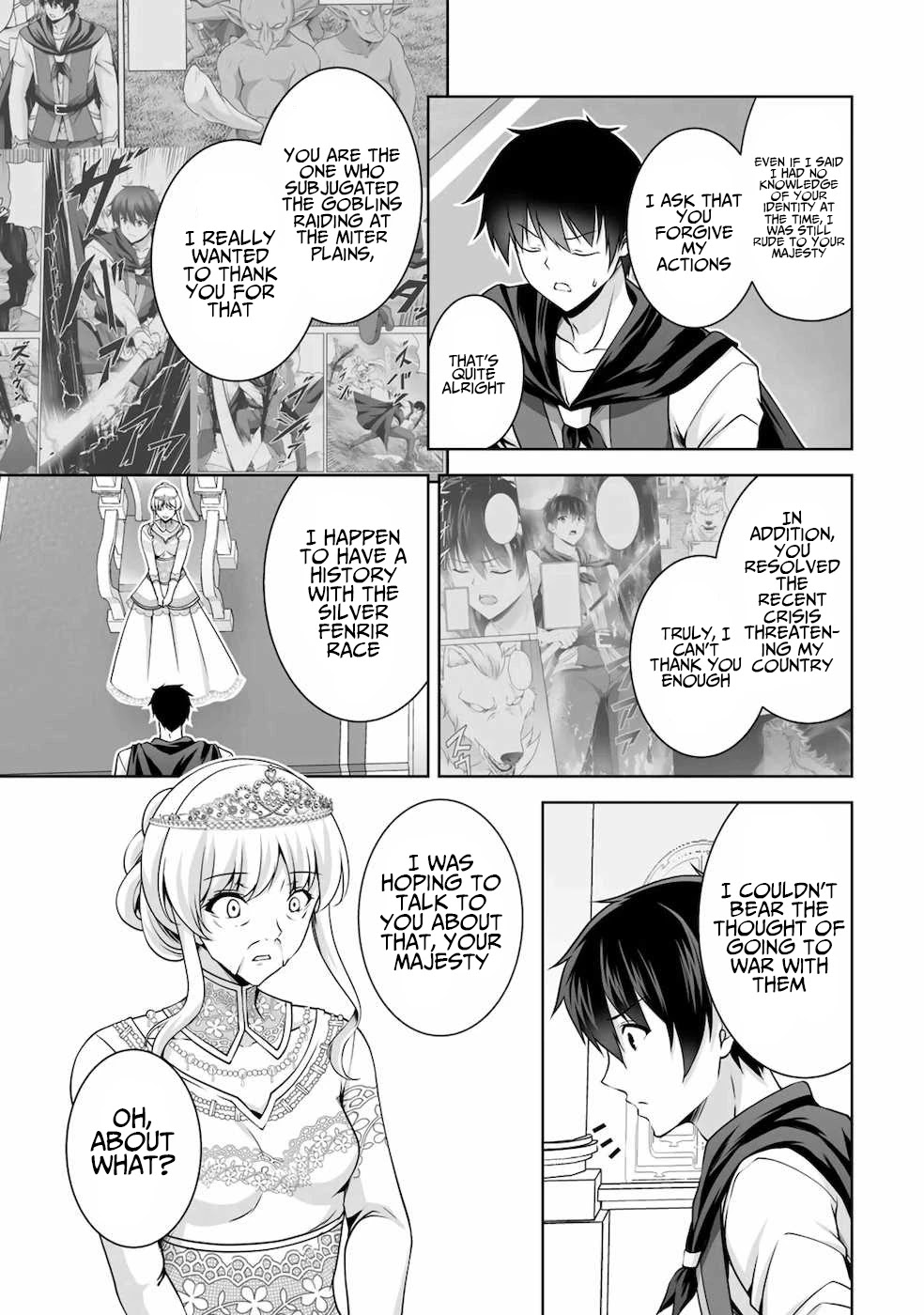Kami no Techigai de Shindara Zumi de Isekai ni Hourikomare Mashita Chapter 9 page 18 - Chapter 9
