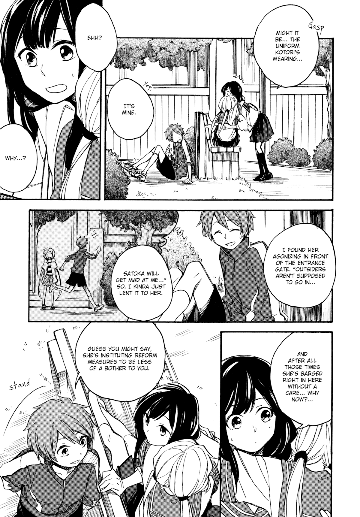 Kami-sama Bakari Koi o Suru Chapter 4.1 page 5 - Chapter 4.1