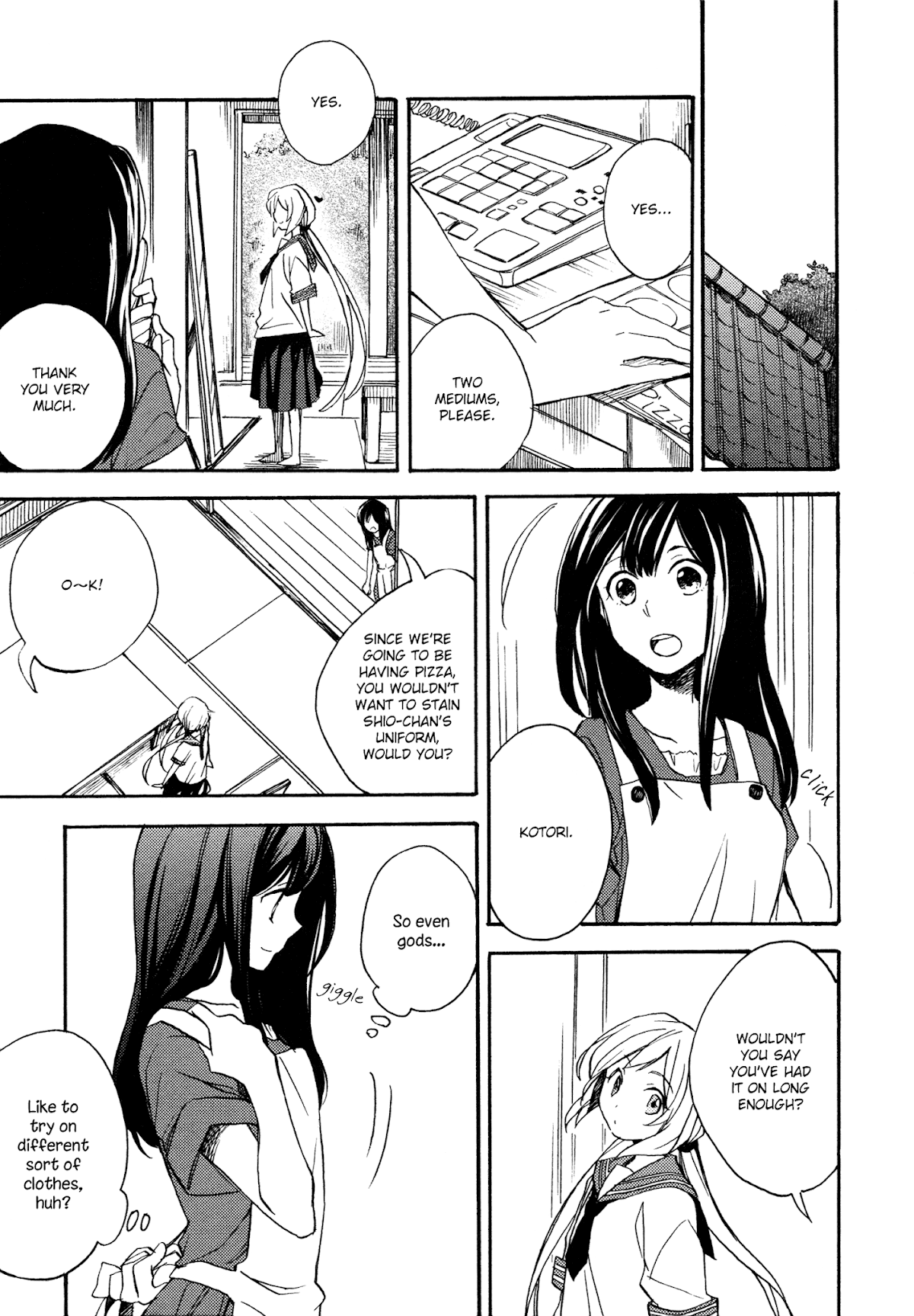 Kami-sama Bakari Koi o Suru Chapter 4.1 page 9 - Chapter 4.1