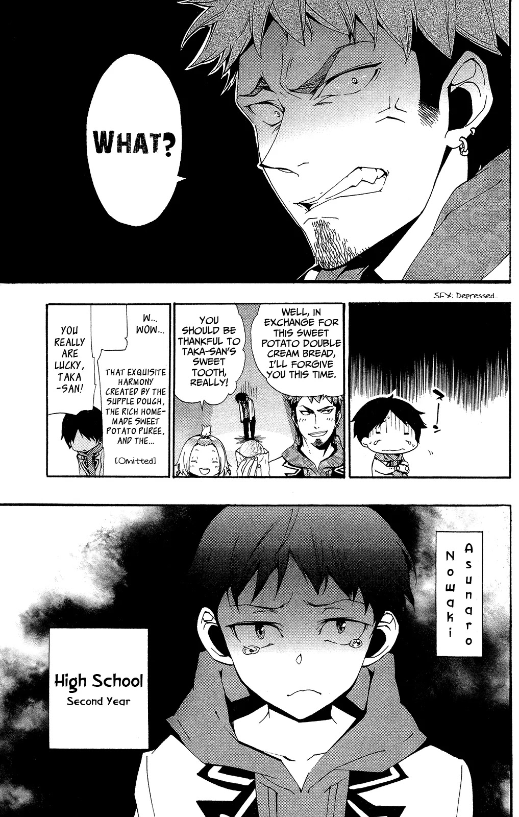 Kami-sama Drop Chapter 1 page 10 - Chapter 1: The Boy Abandoned by Luck