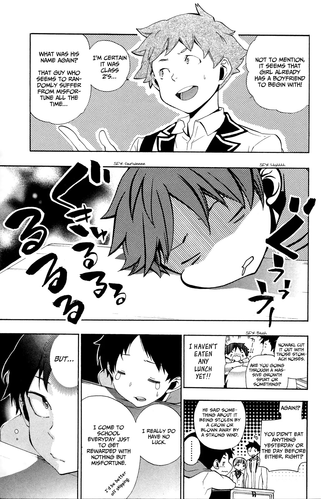 Kami-sama Drop Chapter 1 page 16 - Chapter 1: The Boy Abandoned by Luck