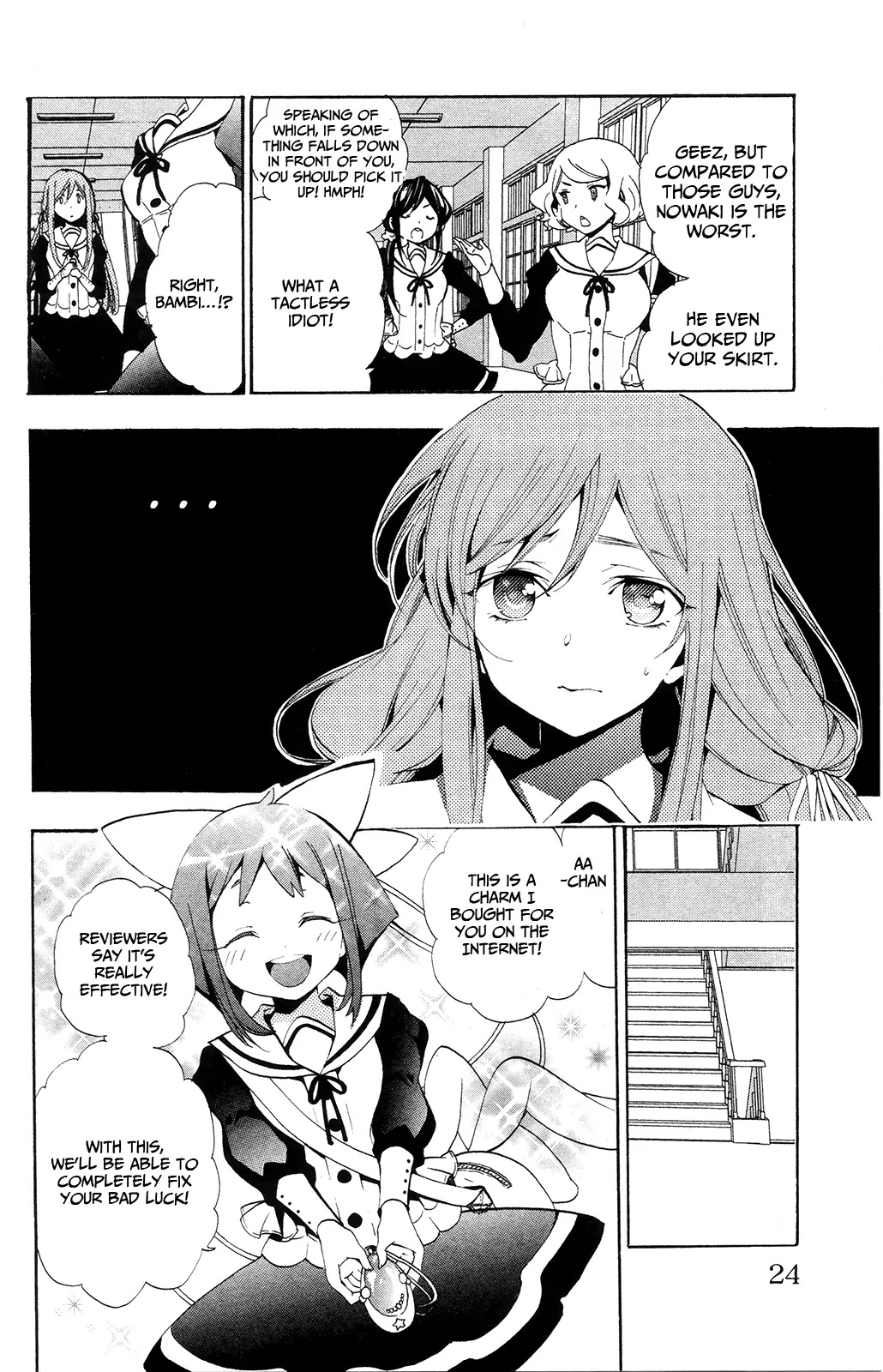 Kami-sama Drop Chapter 1 page 25 - Chapter 1: The Boy Abandoned by Luck