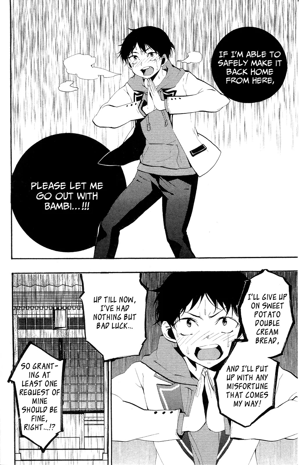 Kami-sama Drop Chapter 1 page 37 - Chapter 1: The Boy Abandoned by Luck