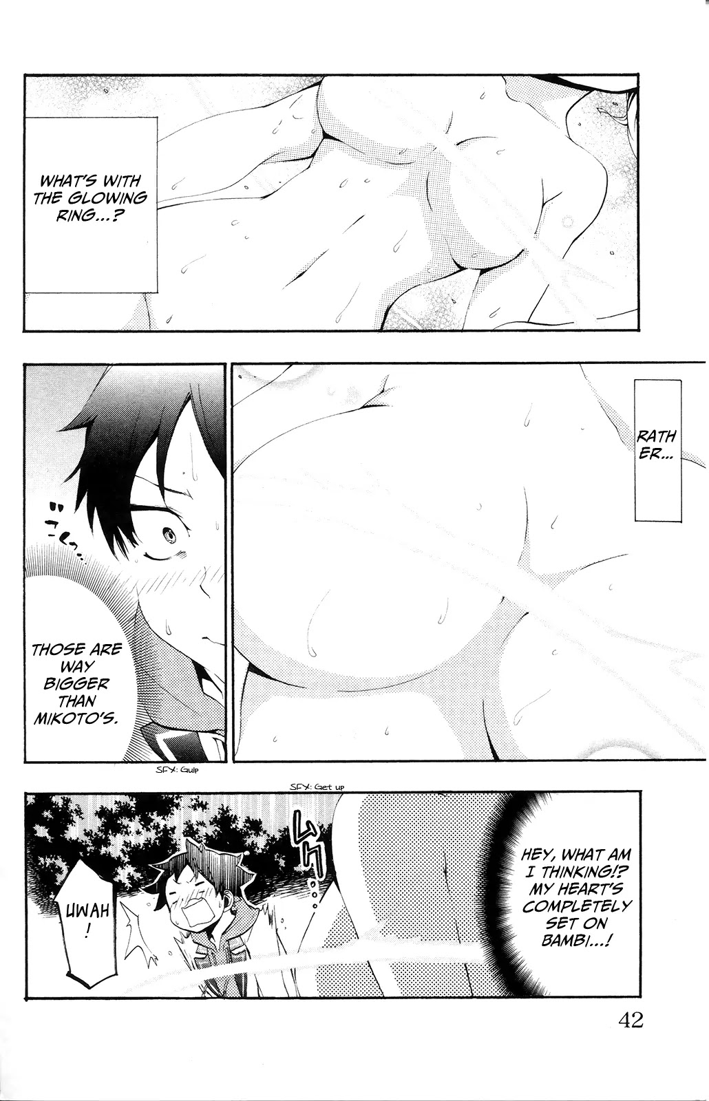Kami-sama Drop Chapter 1 page 42 - Chapter 1: The Boy Abandoned by Luck