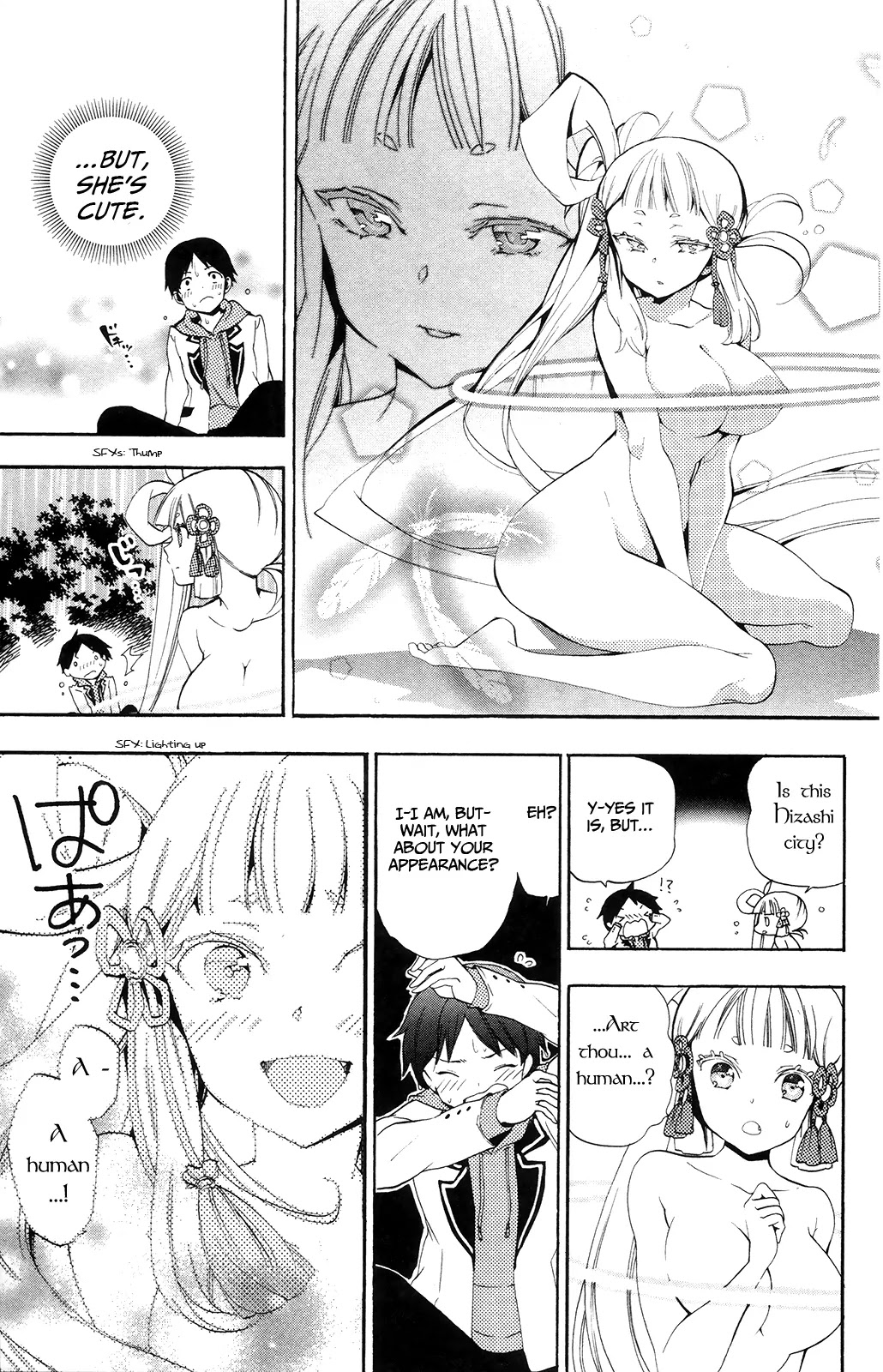 Kami-sama Drop Chapter 1 page 43 - Chapter 1: The Boy Abandoned by Luck