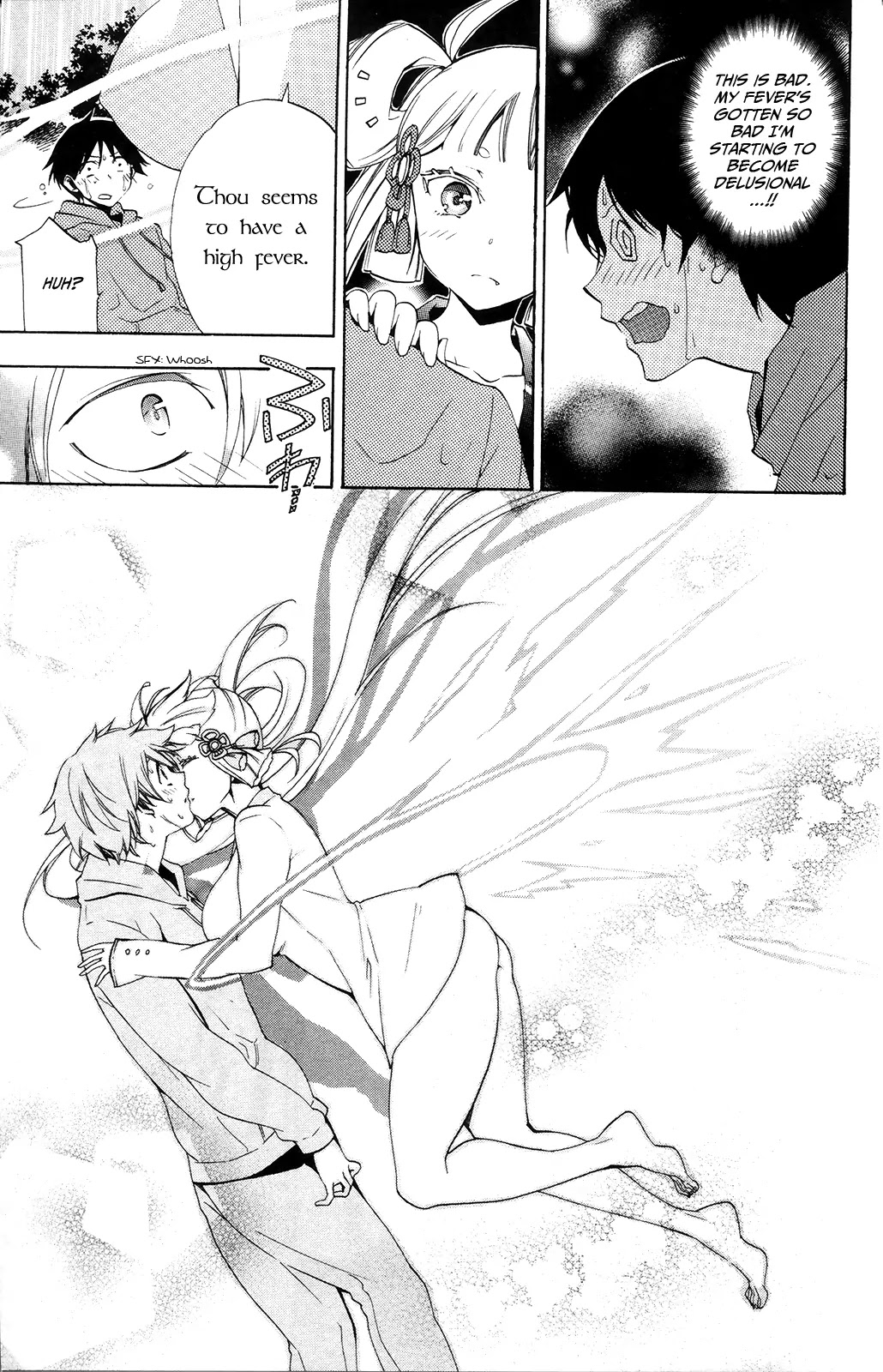 Kami-sama Drop Chapter 1 page 47 - Chapter 1: The Boy Abandoned by Luck