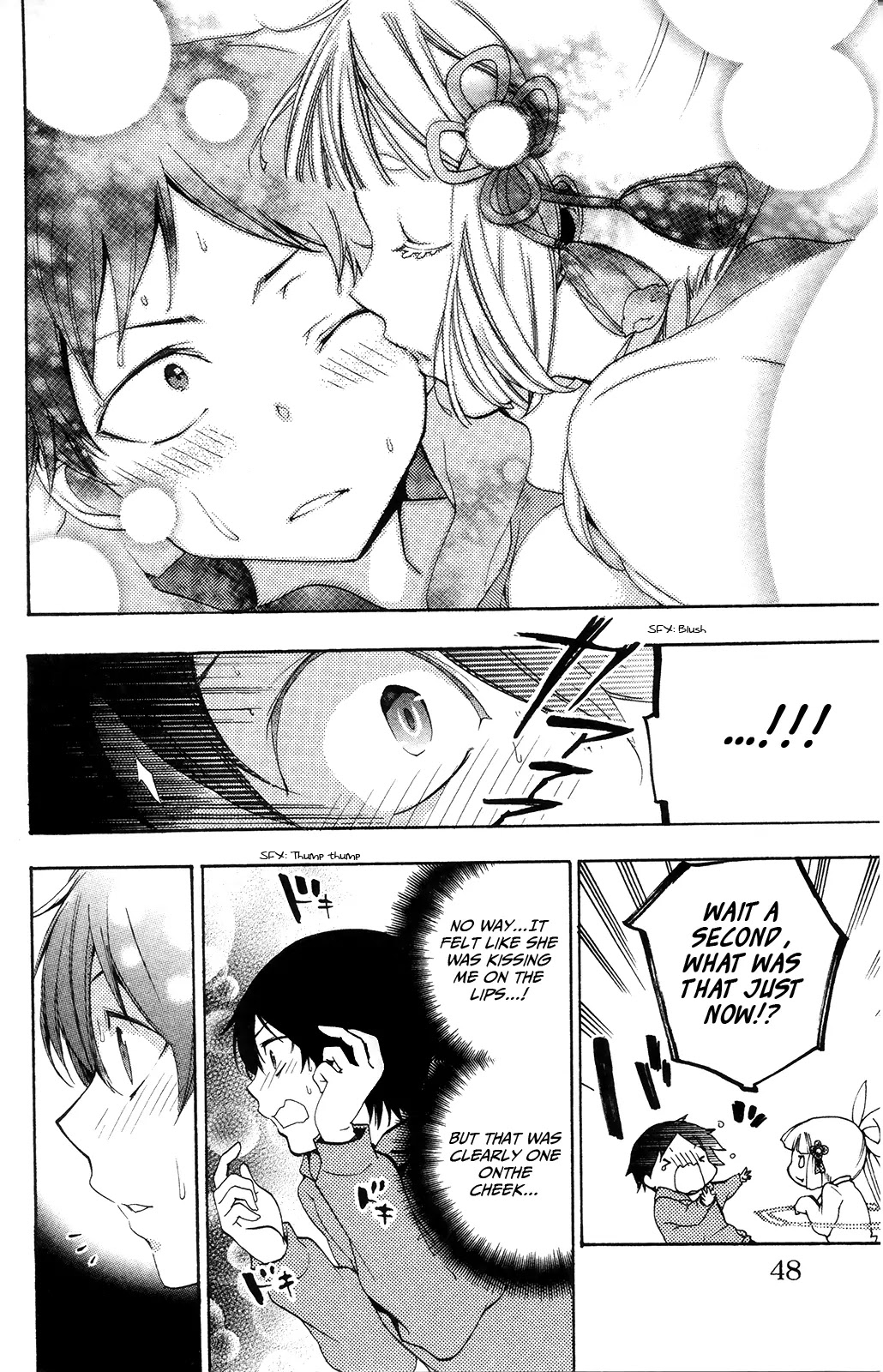 Kami-sama Drop Chapter 1 page 48 - Chapter 1: The Boy Abandoned by Luck