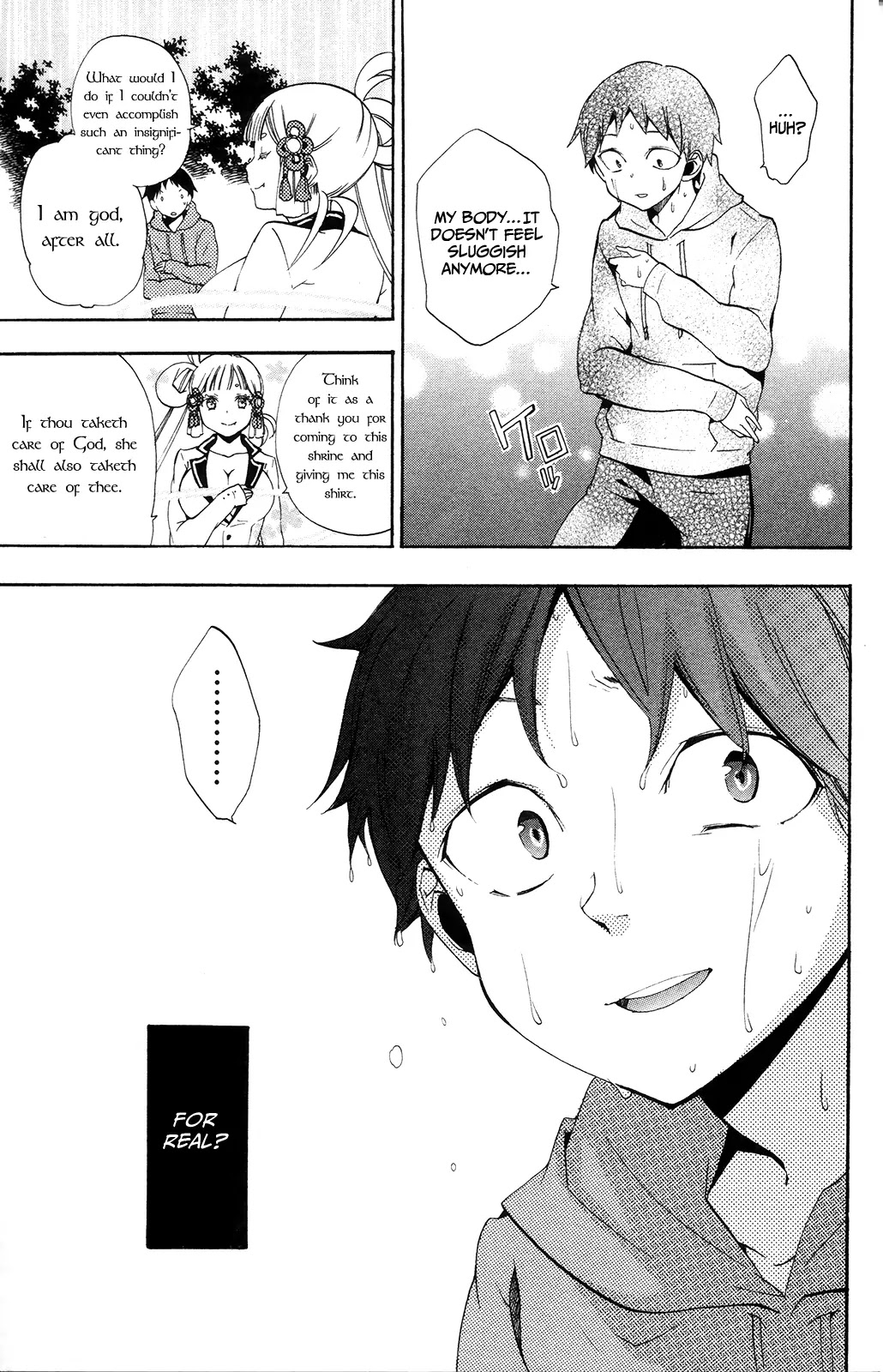 Kami-sama Drop Chapter 1 page 49 - Chapter 1: The Boy Abandoned by Luck