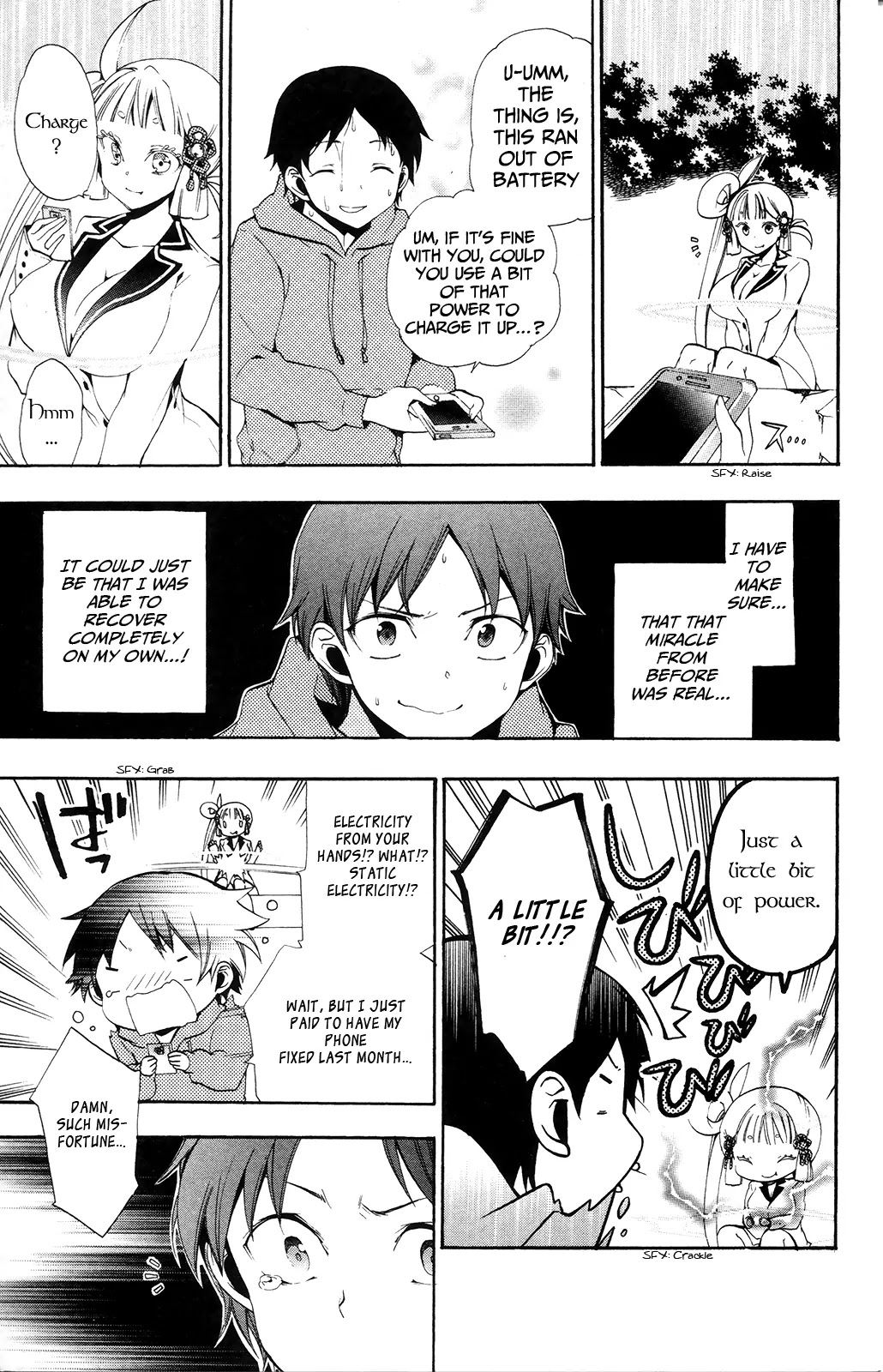 Kami-sama Drop Chapter 1 page 51 - Chapter 1: The Boy Abandoned by Luck