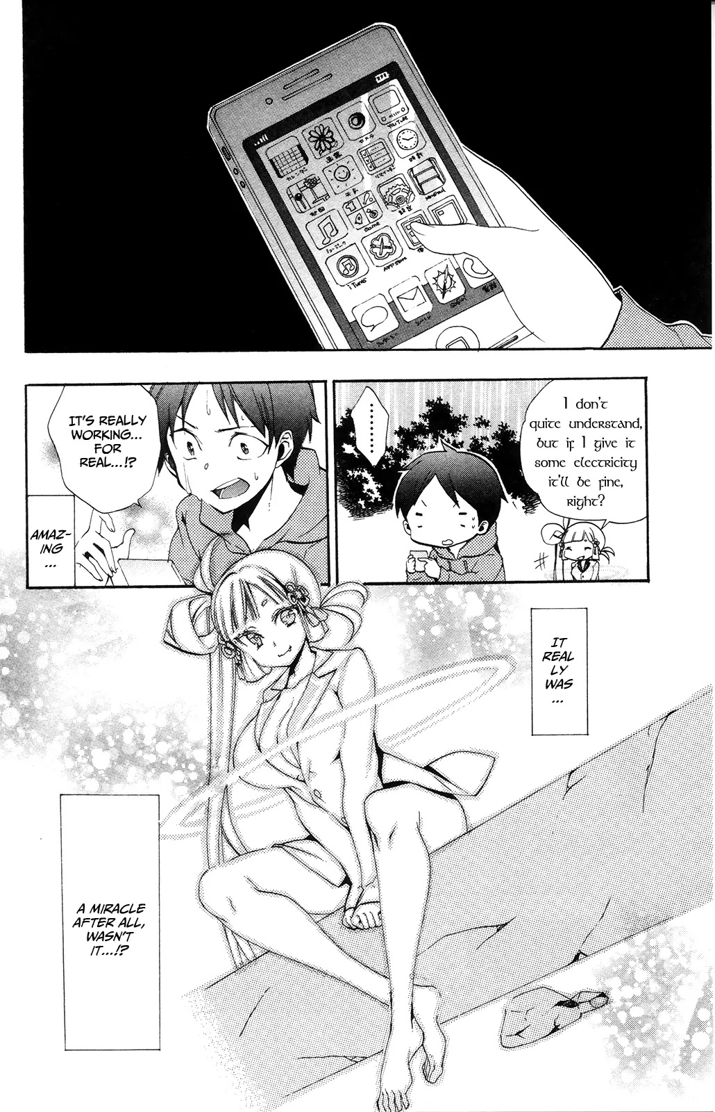 Kami-sama Drop Chapter 1 page 52 - Chapter 1: The Boy Abandoned by Luck