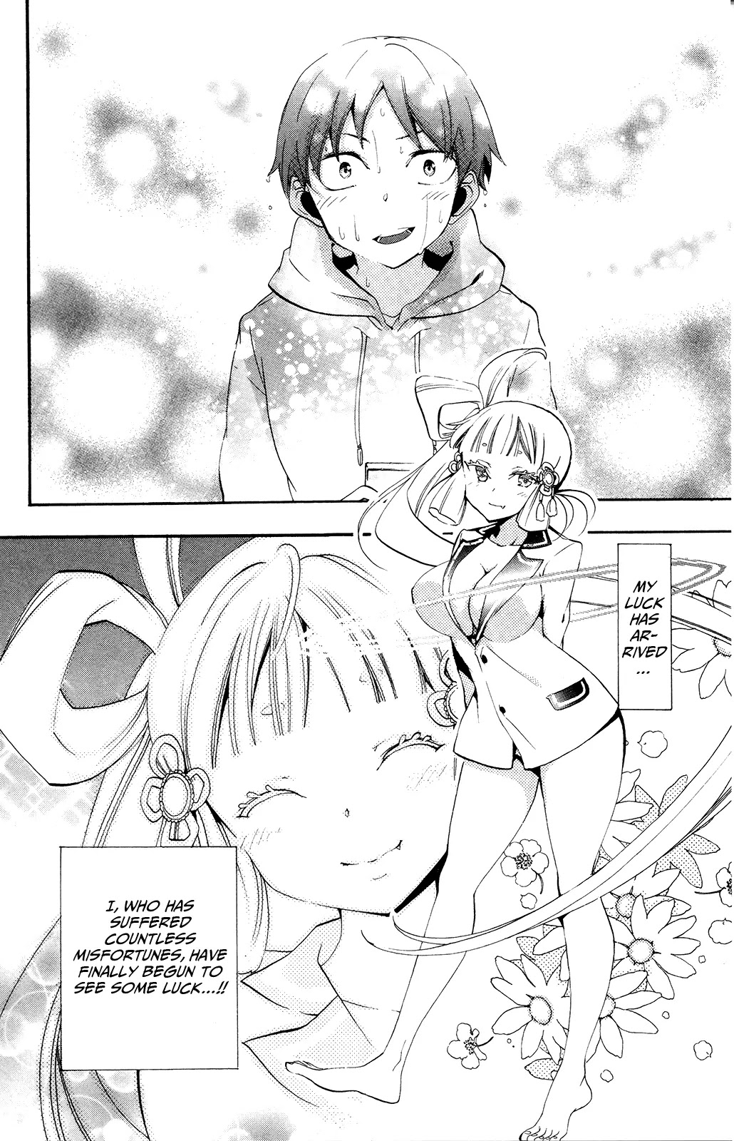 Kami-sama Drop Chapter 1 page 54 - Chapter 1: The Boy Abandoned by Luck