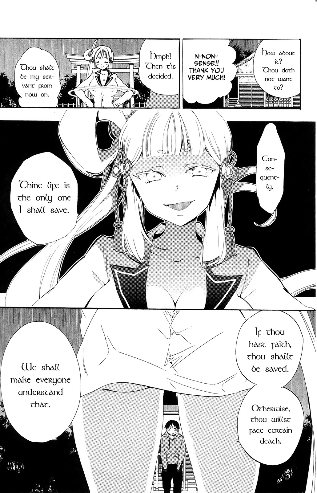 Kami-sama Drop Chapter 1 page 55 - Chapter 1: The Boy Abandoned by Luck