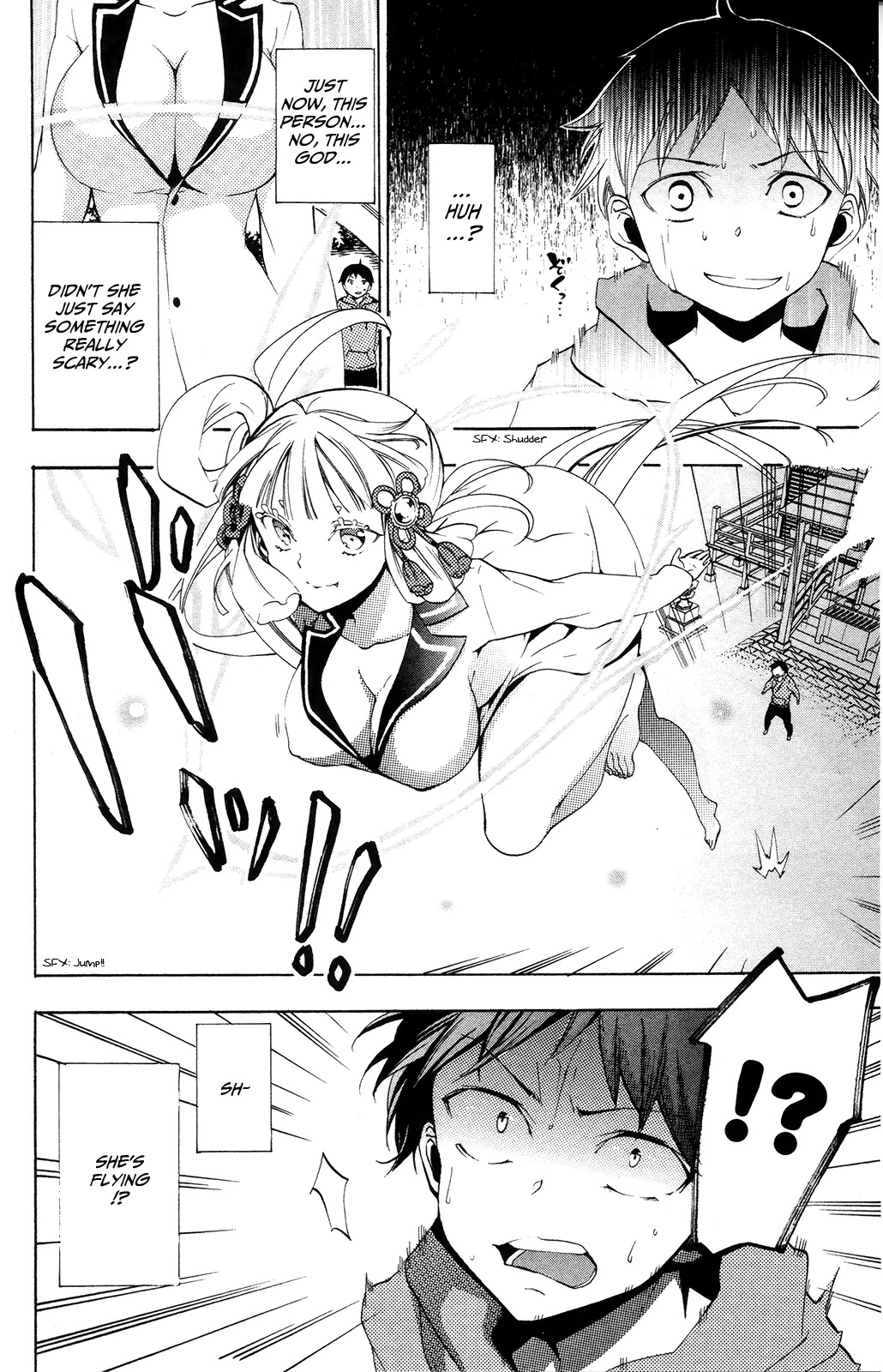 Kami-sama Drop Chapter 1 page 56 - Chapter 1: The Boy Abandoned by Luck