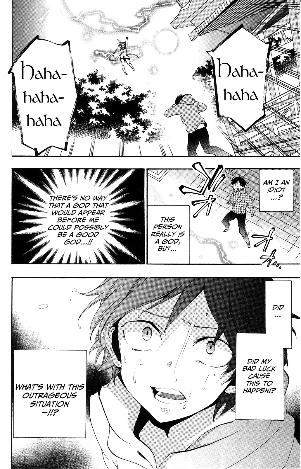 Kami-sama Drop Chapter 1 page 58 - Chapter 1: The Boy Abandoned by Luck