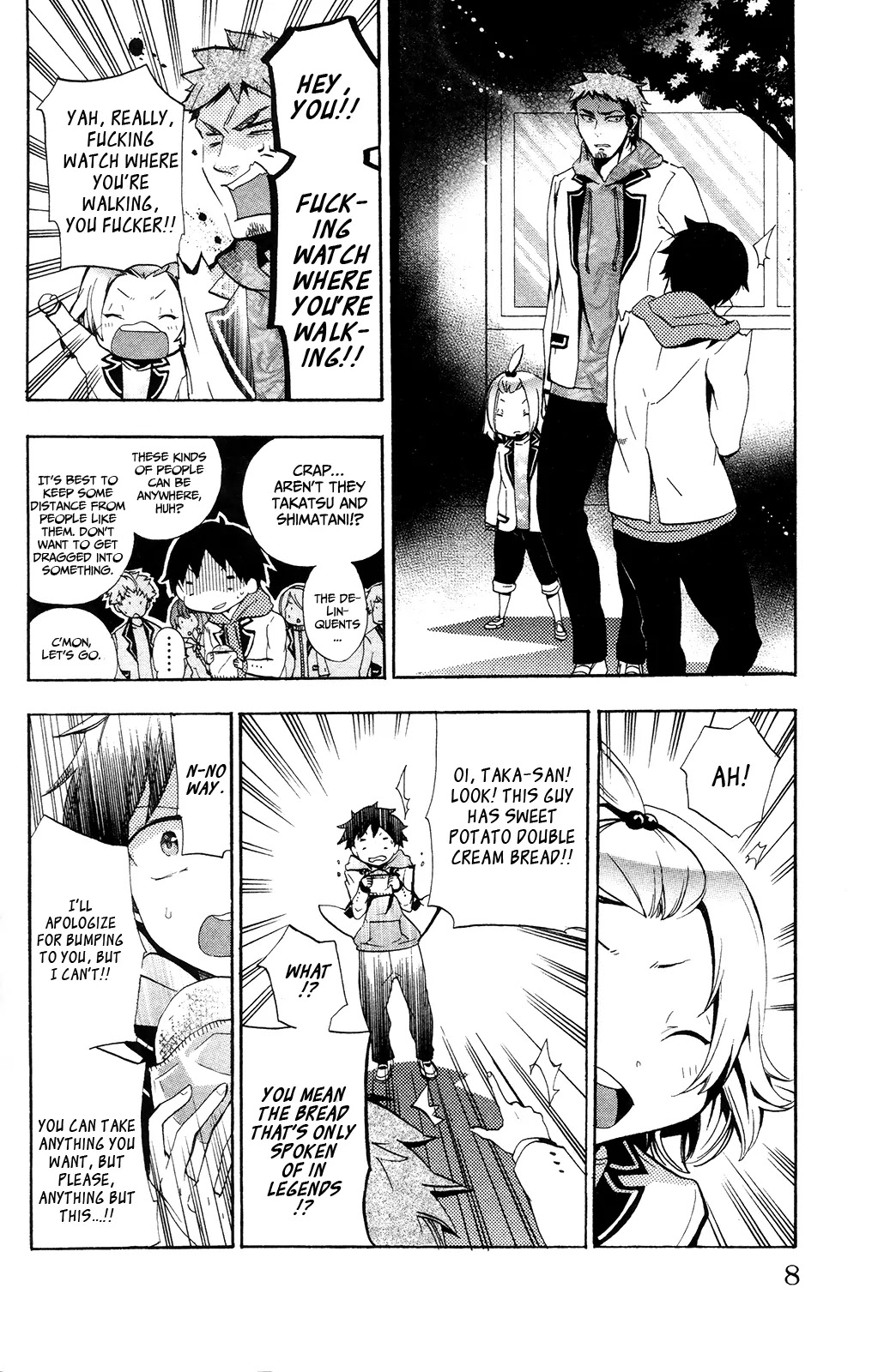 Kami-sama Drop Chapter 1 page 9 - Chapter 1: The Boy Abandoned by Luck