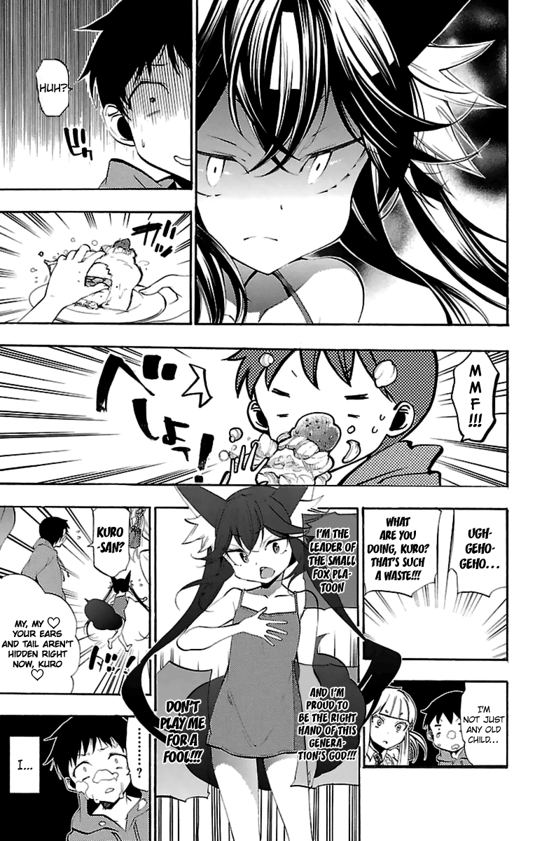 Kami-sama Drop Chapter 13 page 27 - Chapter 13: It's because I'm a child after all...