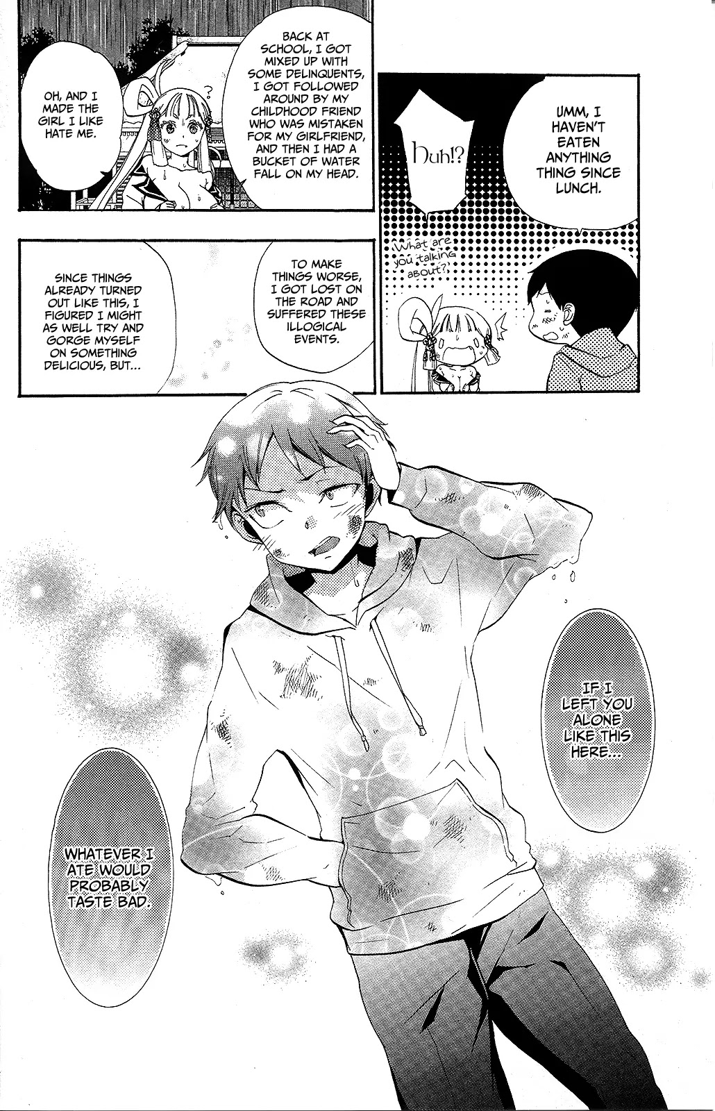 Kami-sama Drop Chapter 2 page 34 - Chapter 2: The Fallen Angel